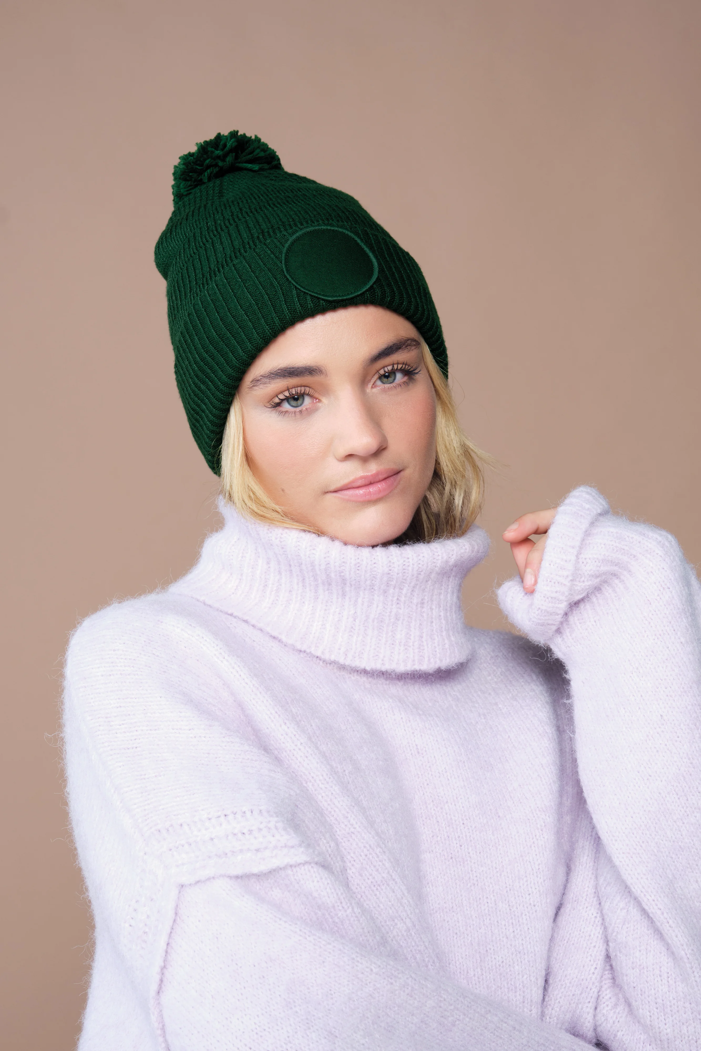 Fan patch beanie