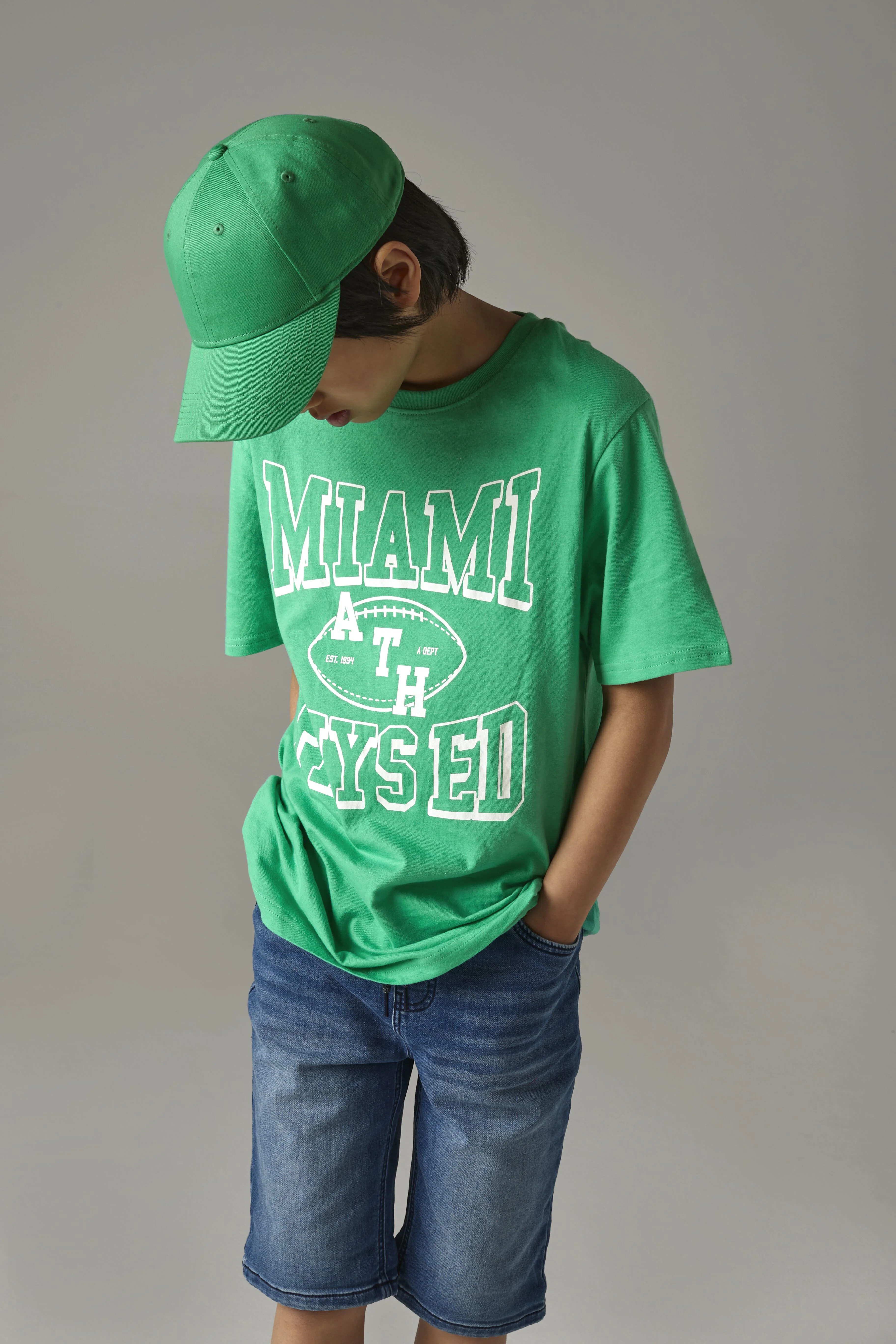 EarthAware® junior classic organic cotton 6-panel cap