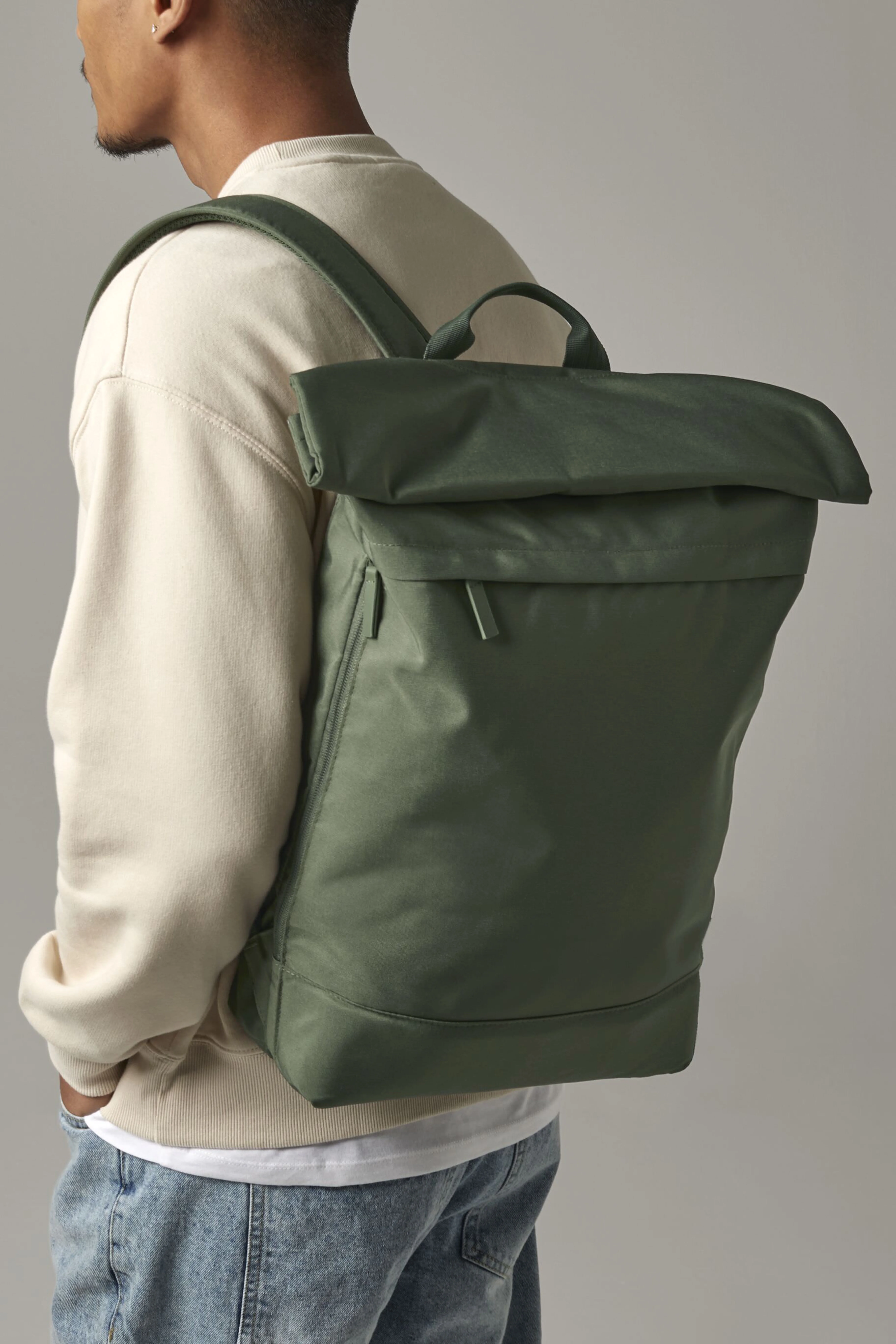 Simplicity roll-top backpack
