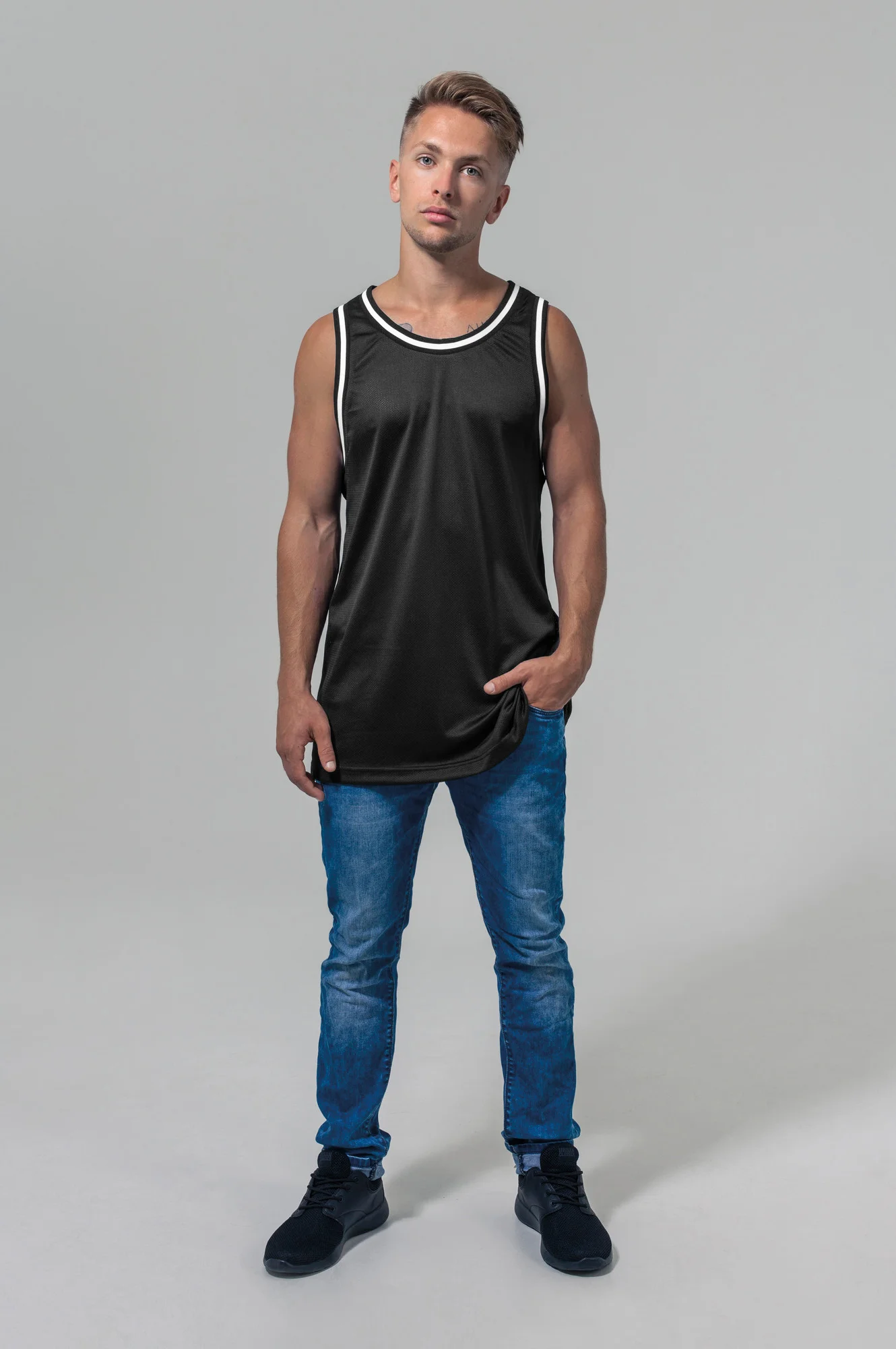 Mesh tank top