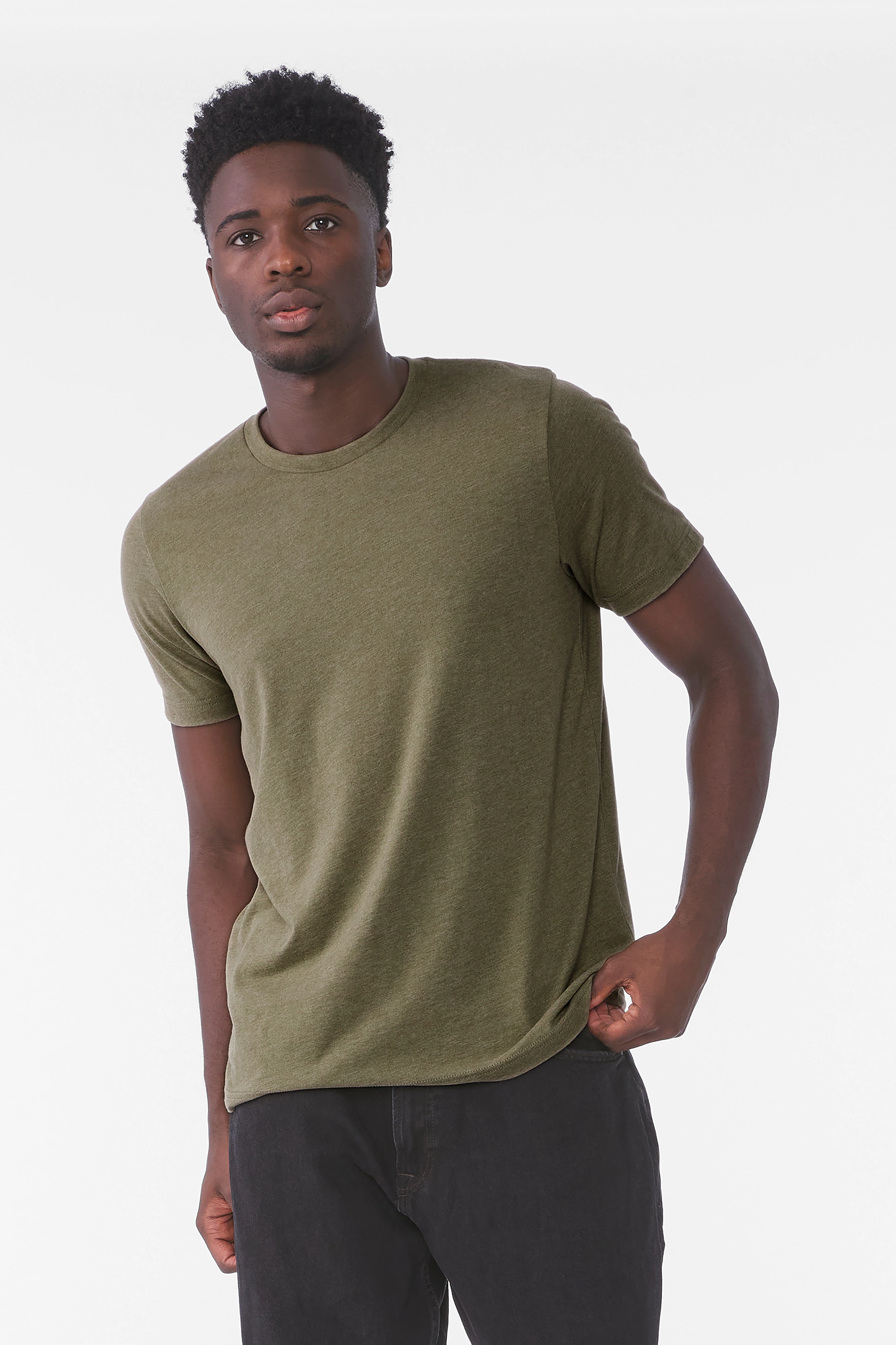 Unisex sueded tee