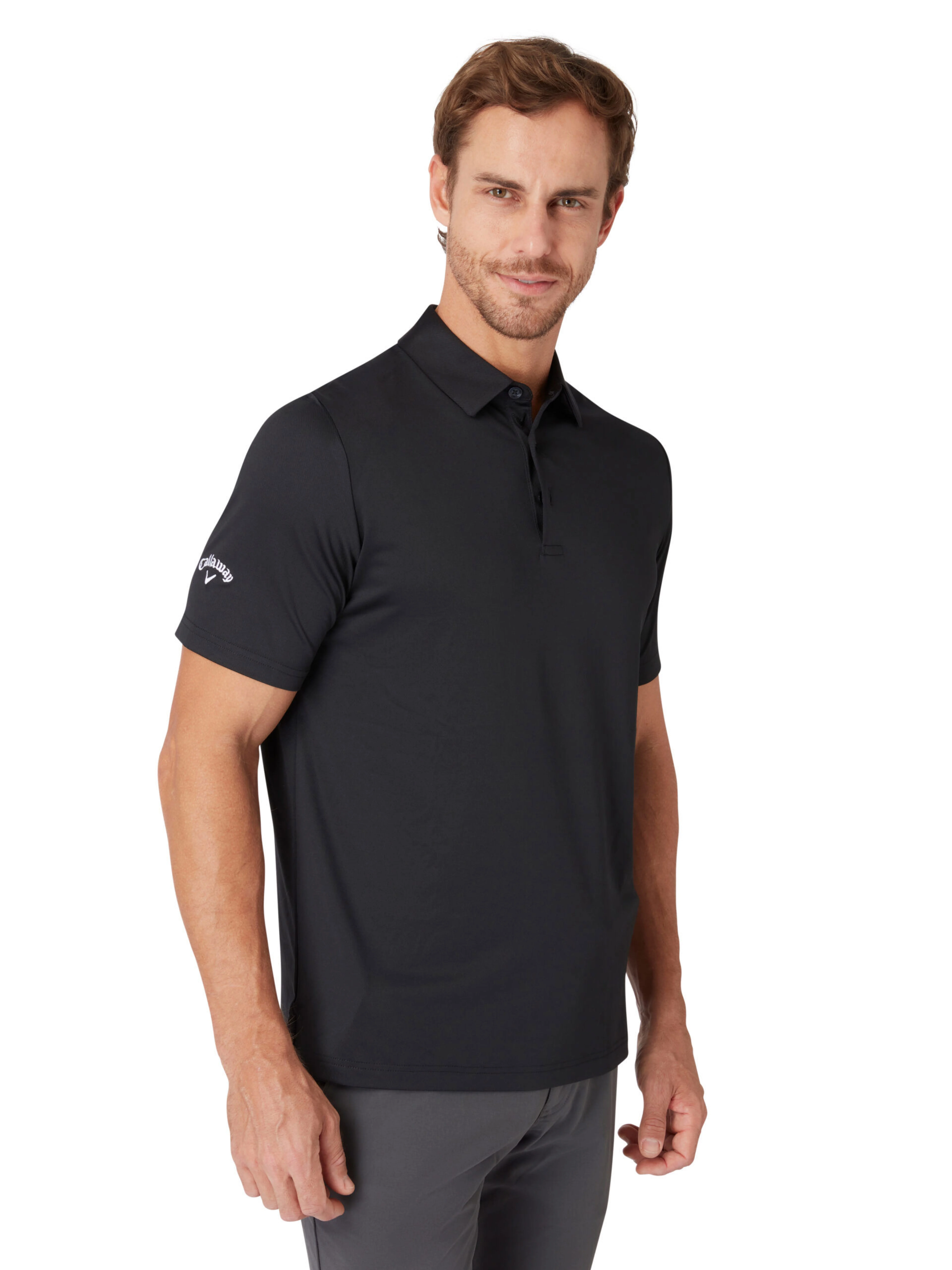 Swing Tech™ solid polo