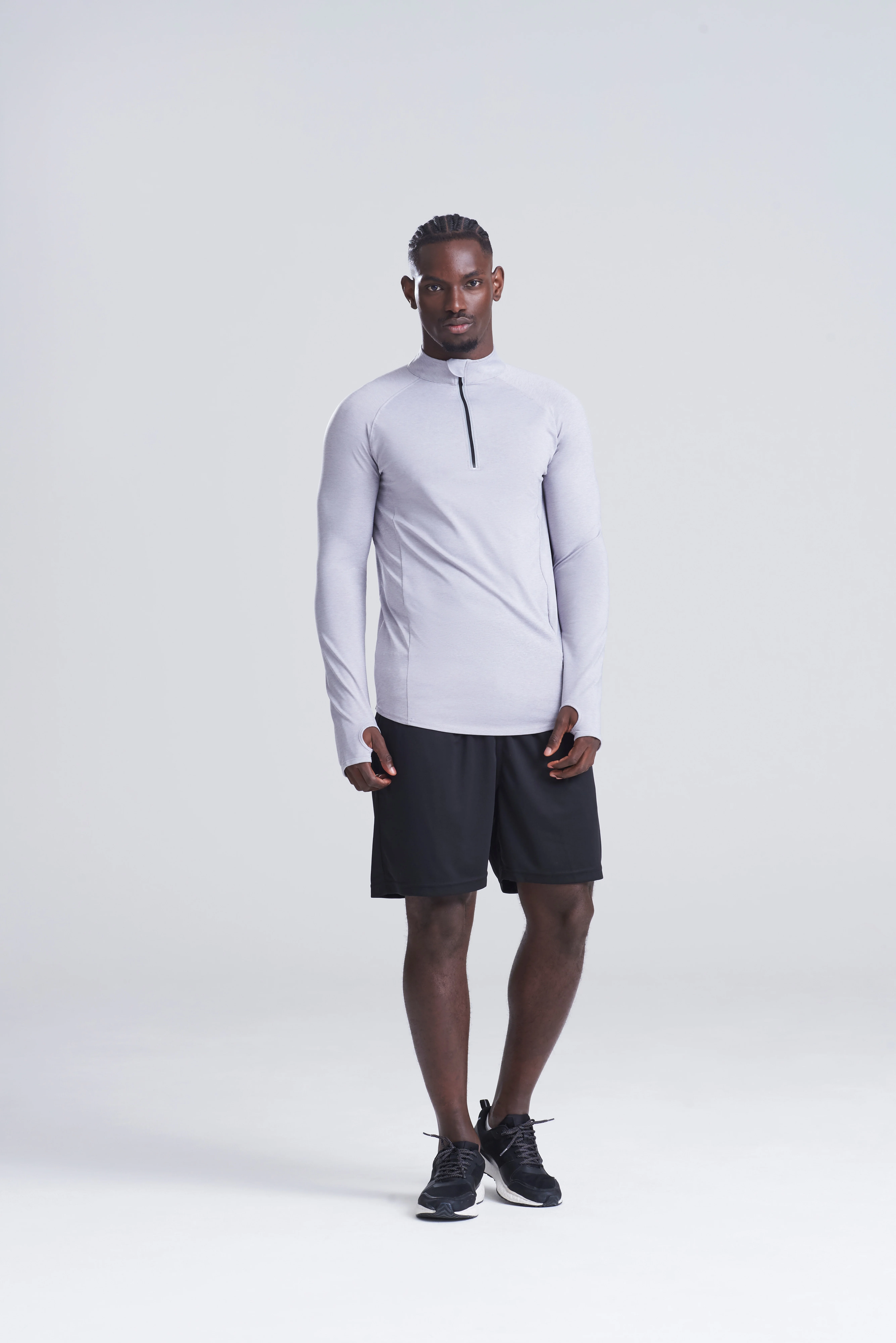 Cool Flex long half-zip top