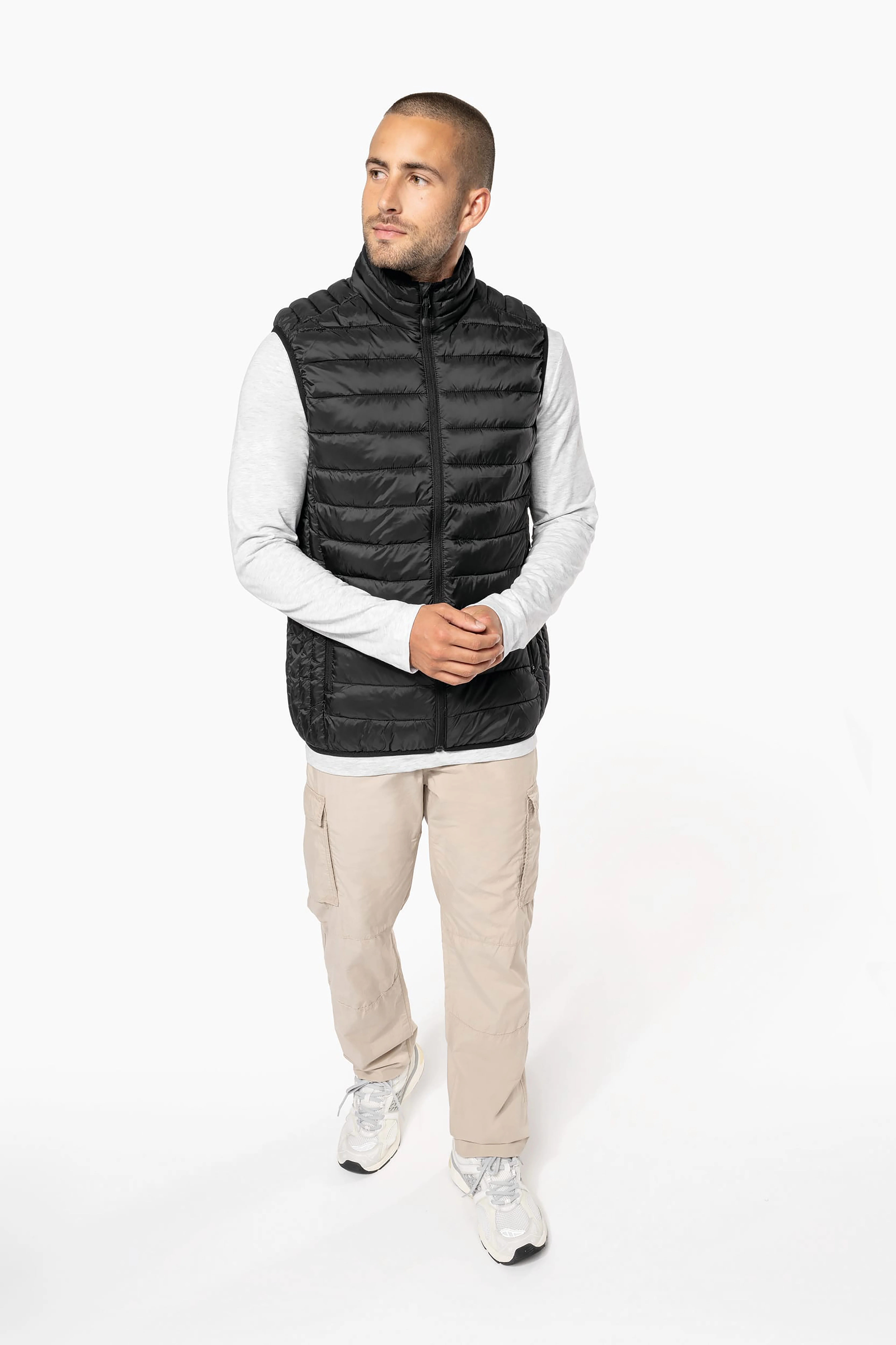 Kariban Men’s lightweight sleeveless down jacket