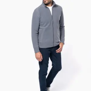 Kariban Microfleece met rits