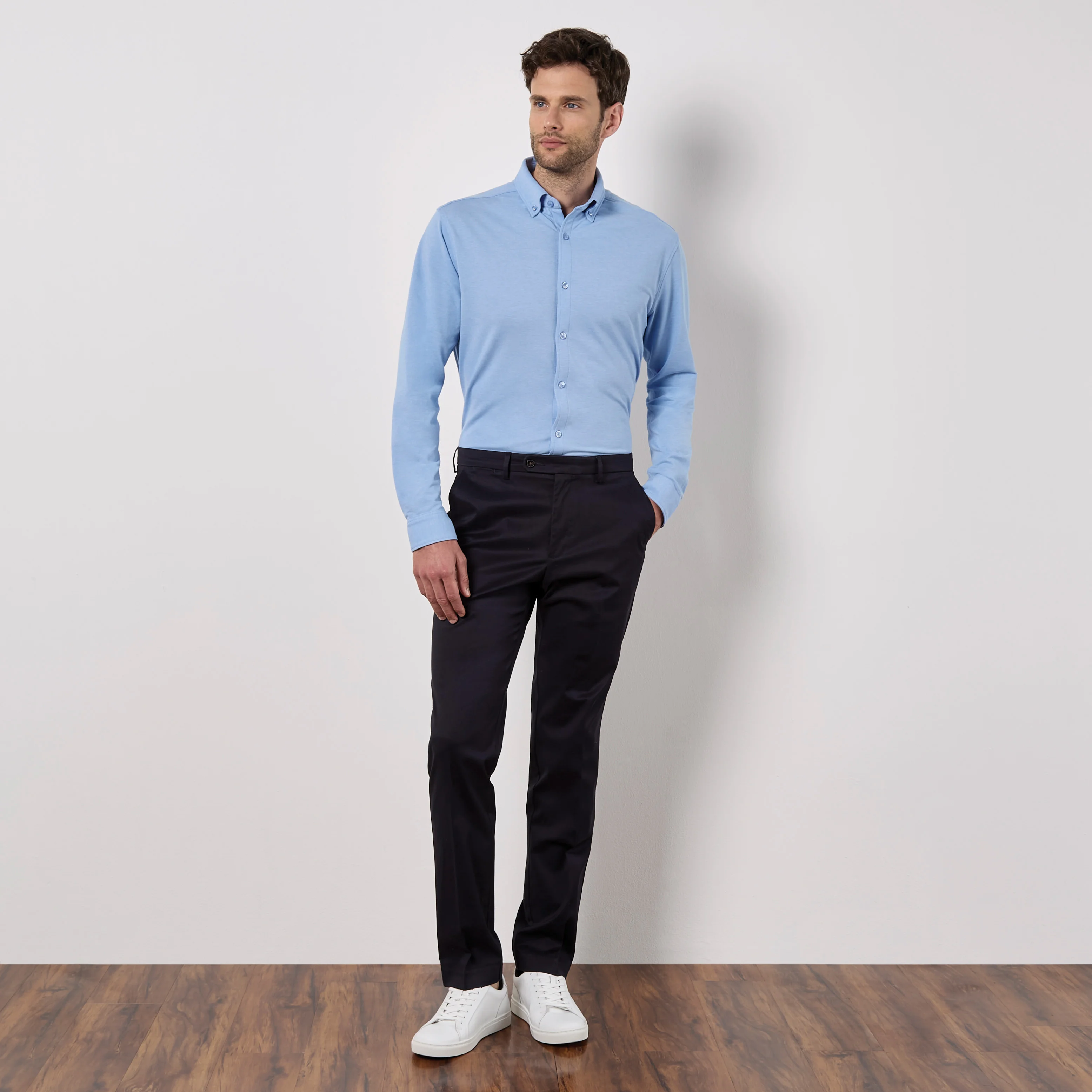 Kustom Kit Tailored Fit Superwash® 60º Pique Shirt