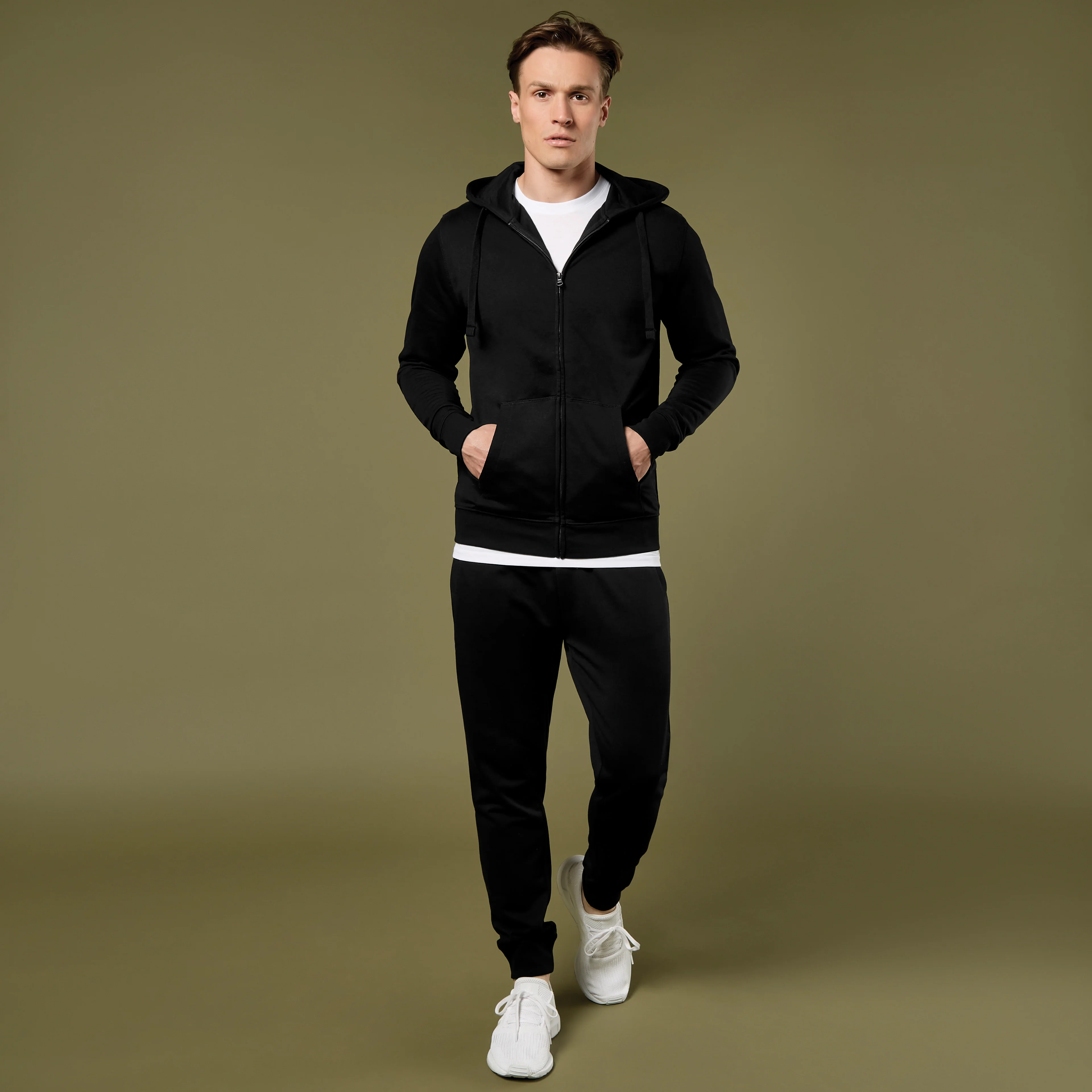 Kustom Kit Regular Fit Zipped Hoodie Superwash® 60º