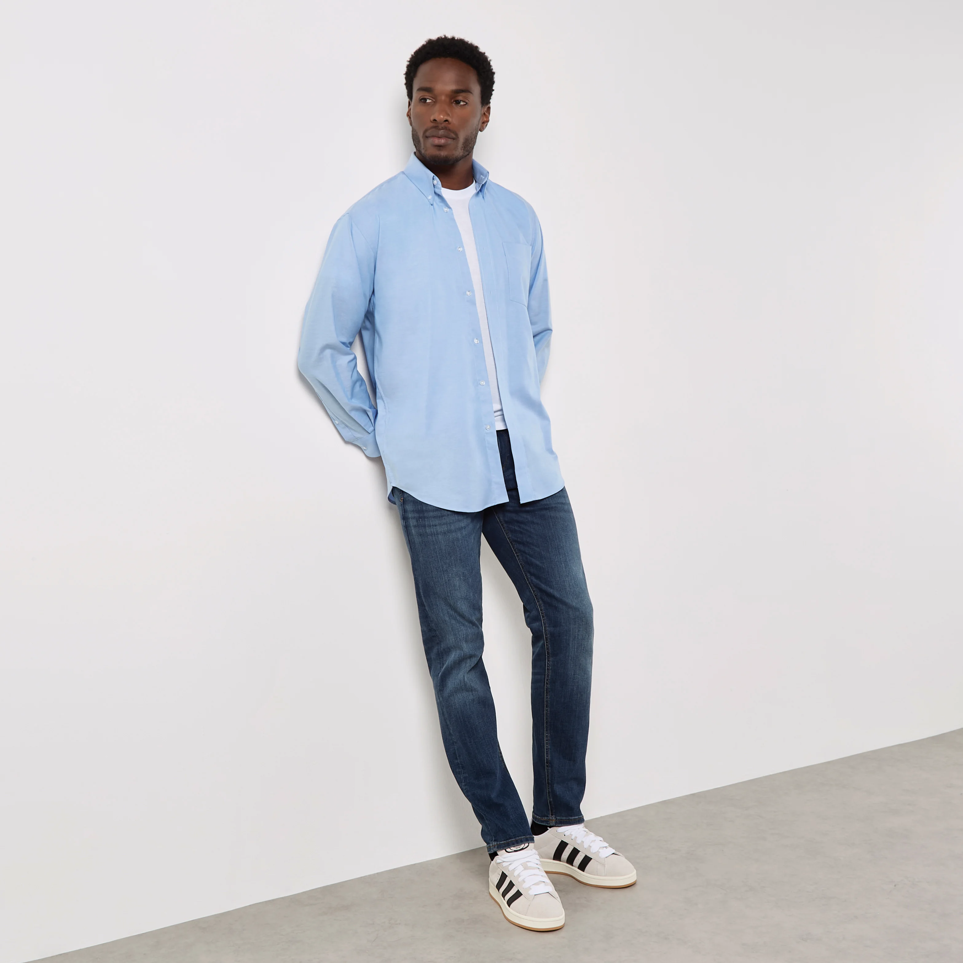 Kustom Kit Classic Fit Workwear Oxford Shirt