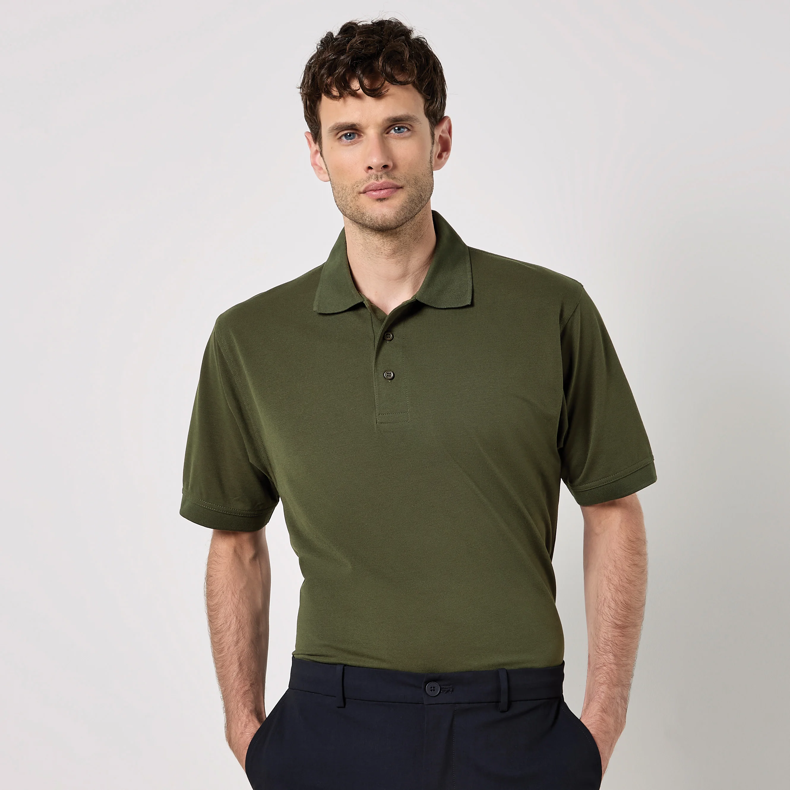 Kustom Kit Men`s Classic Fit Polo Superwash® 60º