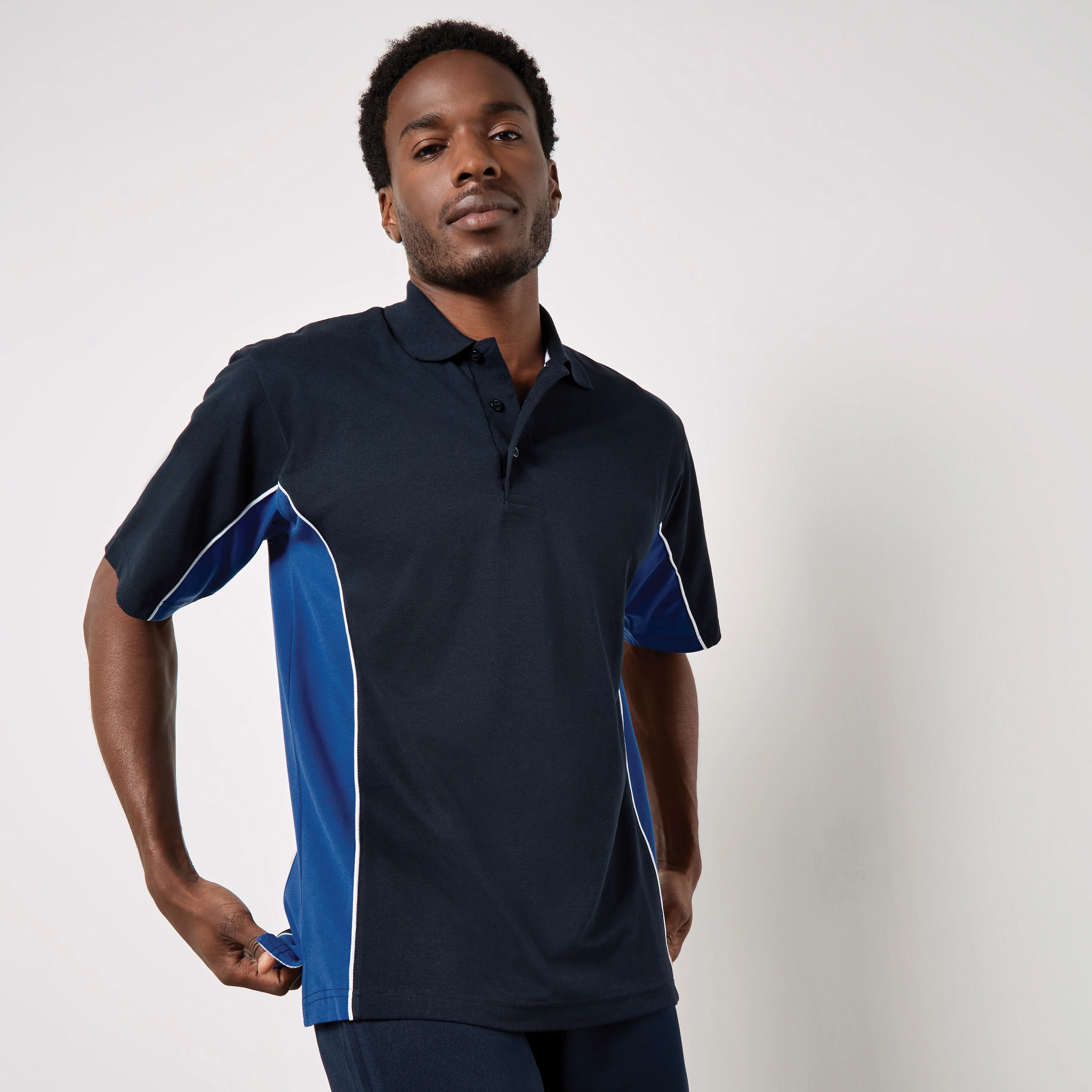 Kustom Kit Classic Fit Track Polo