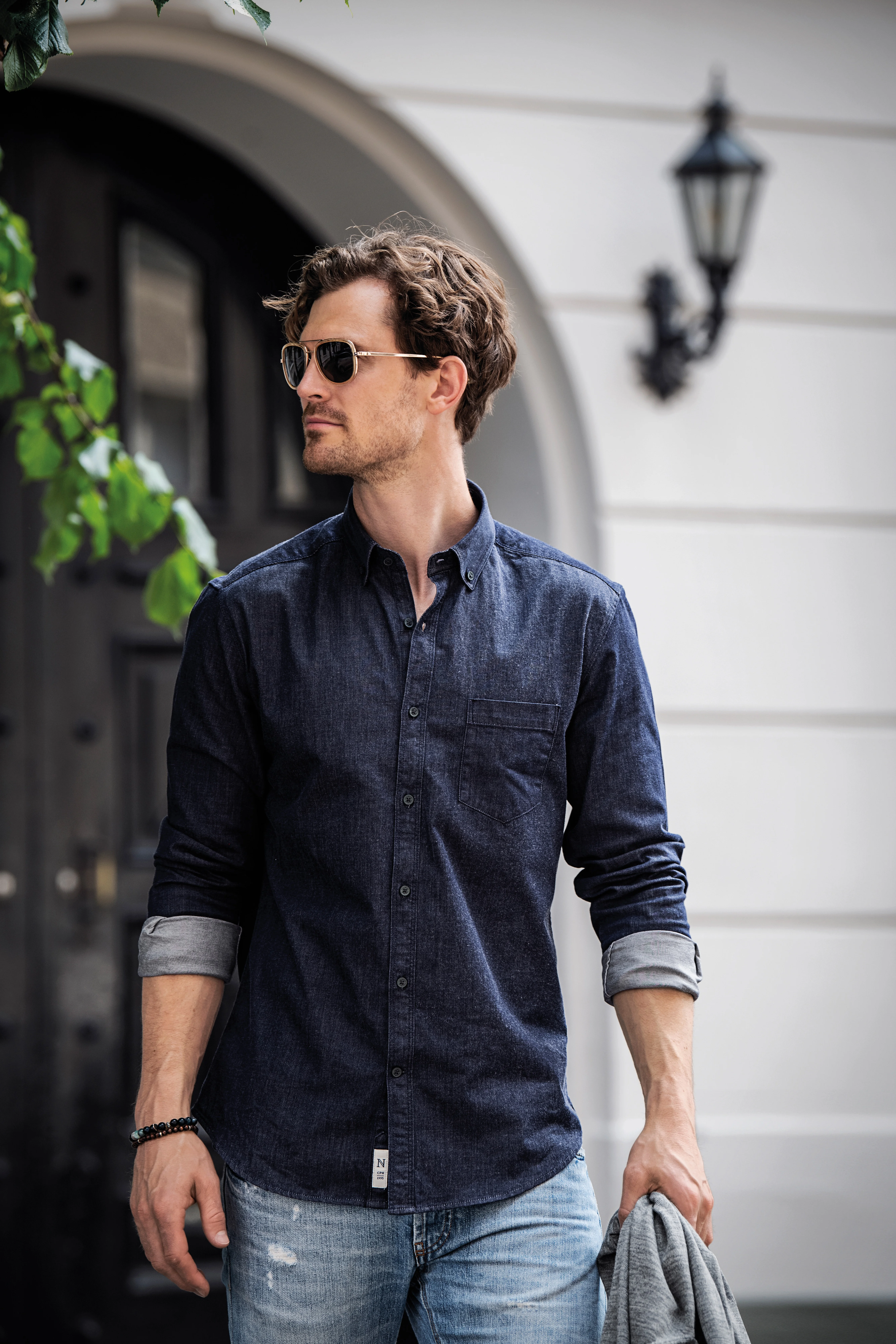 Torrance slim fit – raw and stylish denim shirt