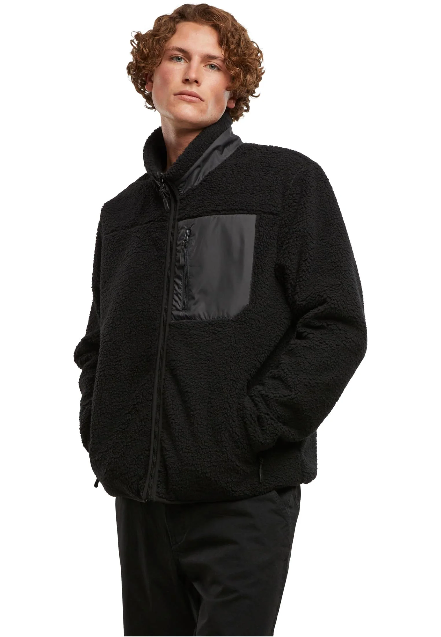 Bonded sherpa jacket