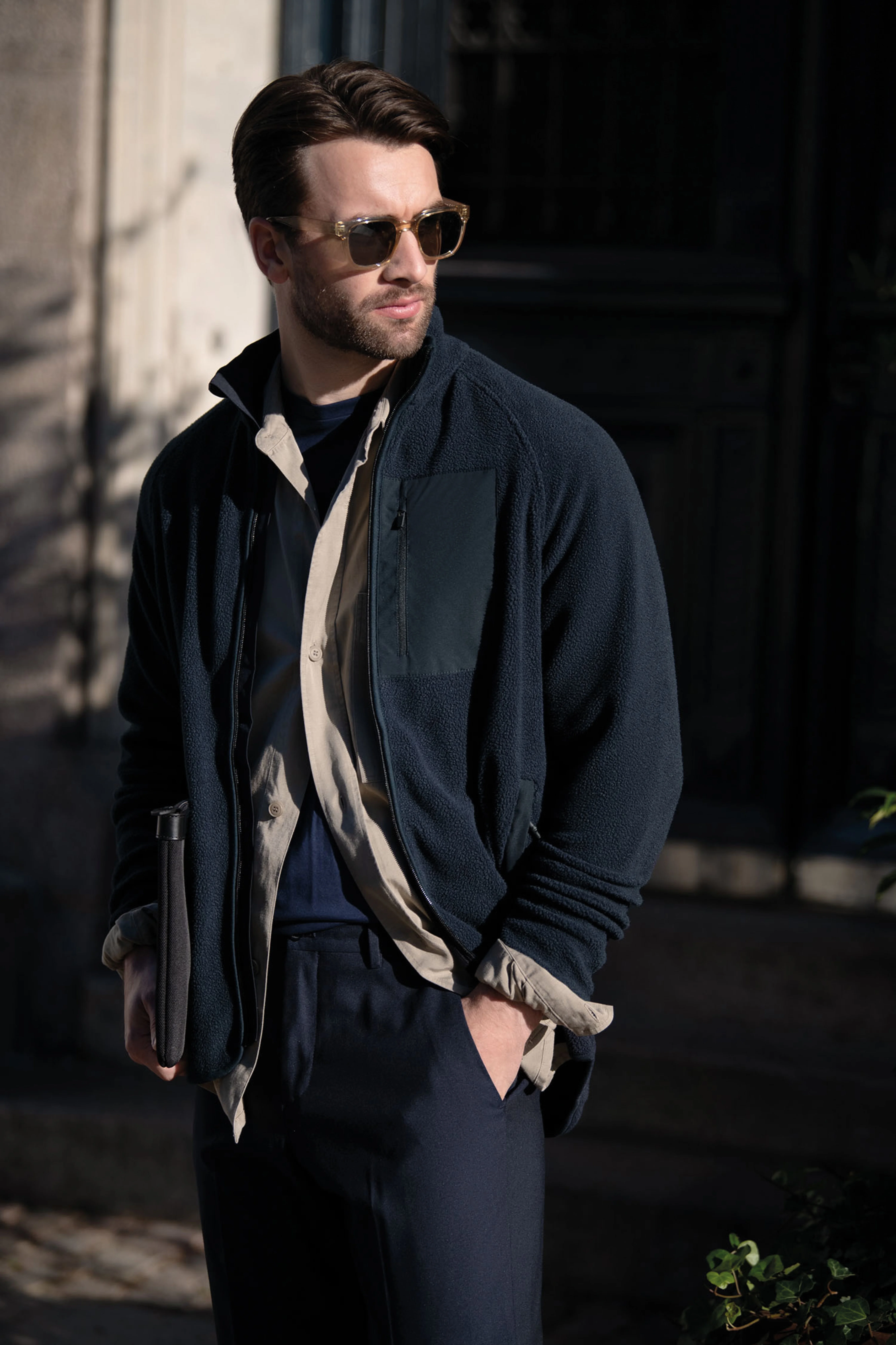 Timberlake – modern sherpa fleece