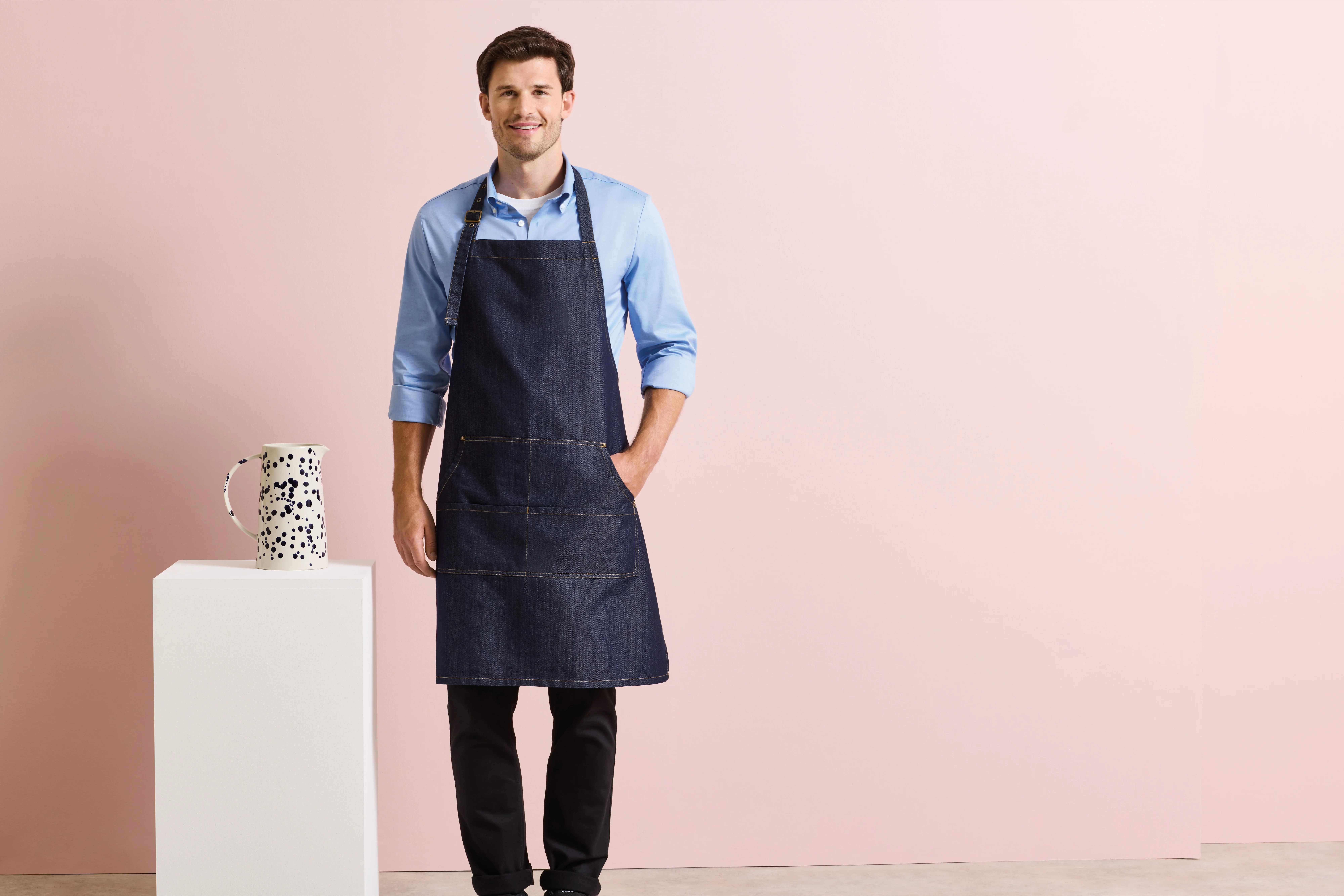 Premier Halterschort met bovenstuk "Denim"