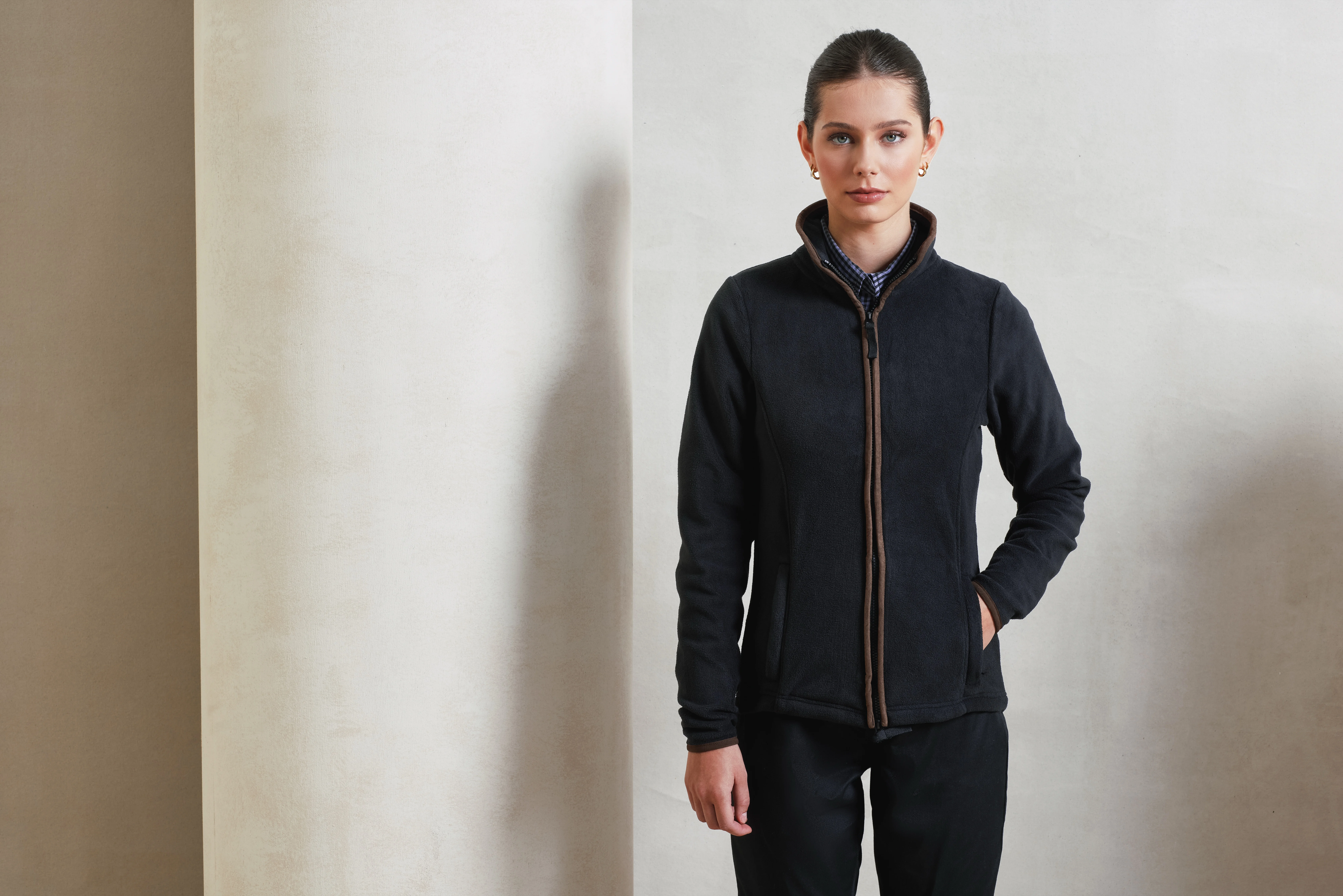 Women’s artisan fleece jacket
