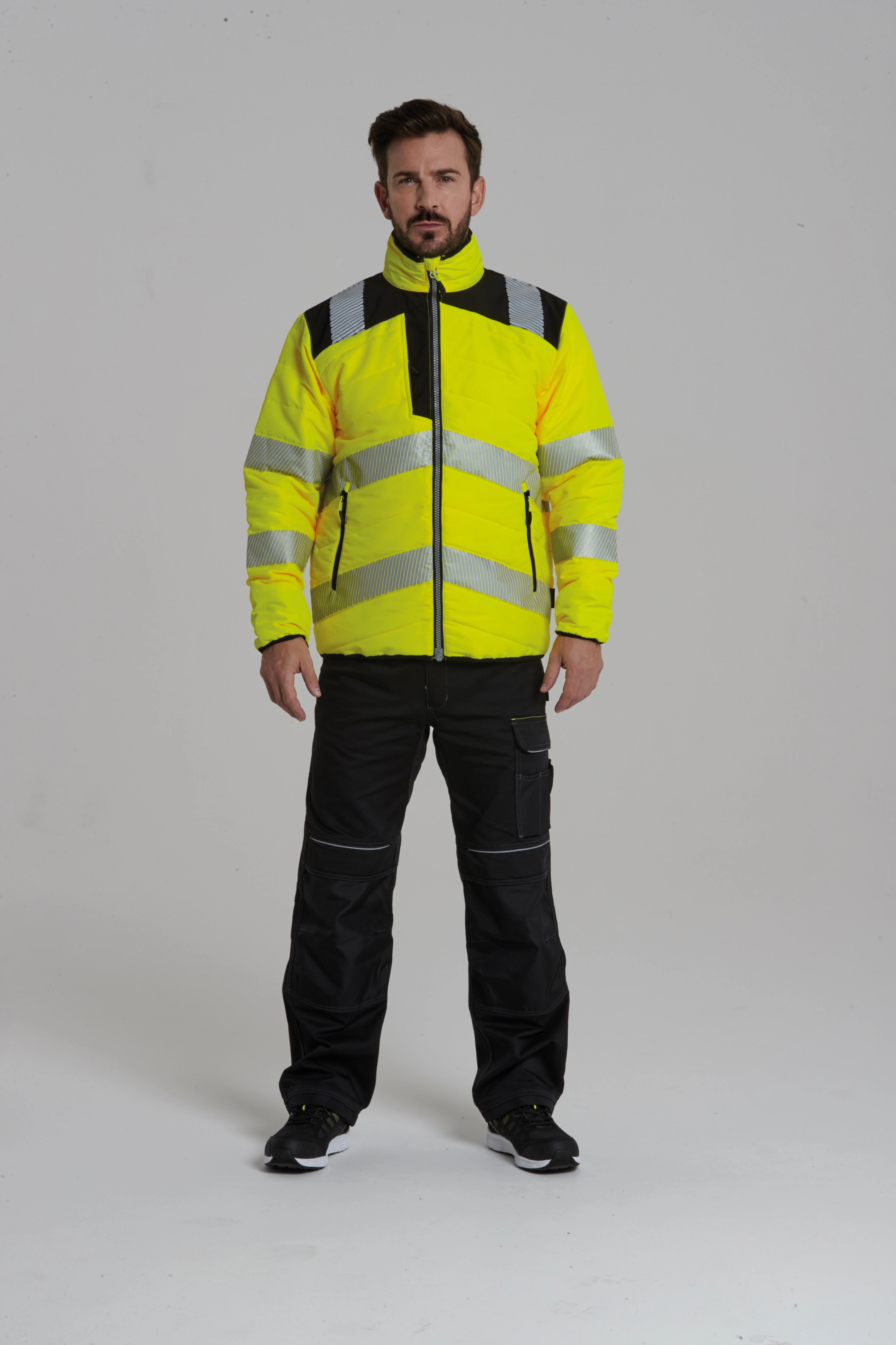 PW3 Hi-vis baffle jacket (PW371)