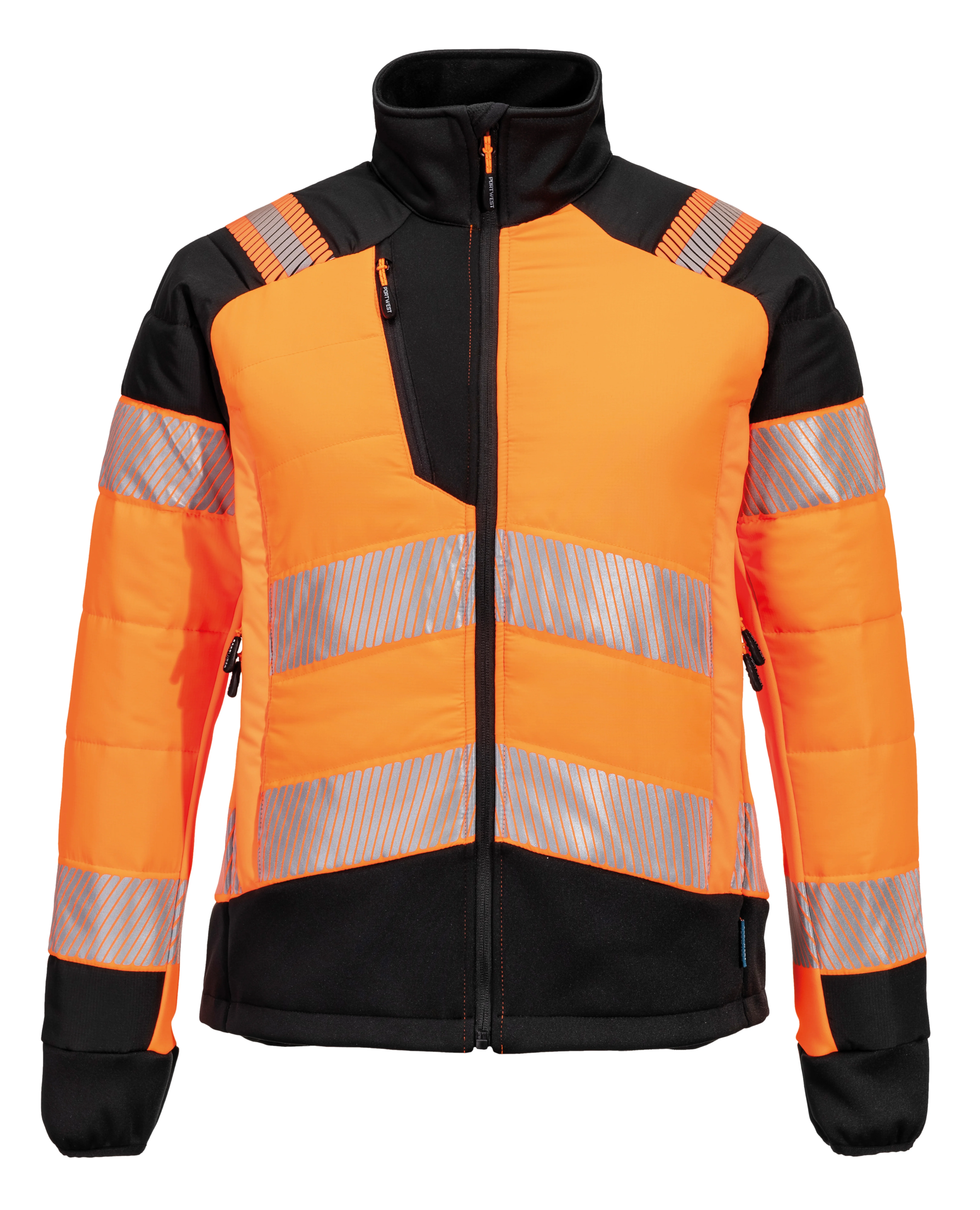 Women’s PW3 Hi-vis hybrid baffle jacket (T171)