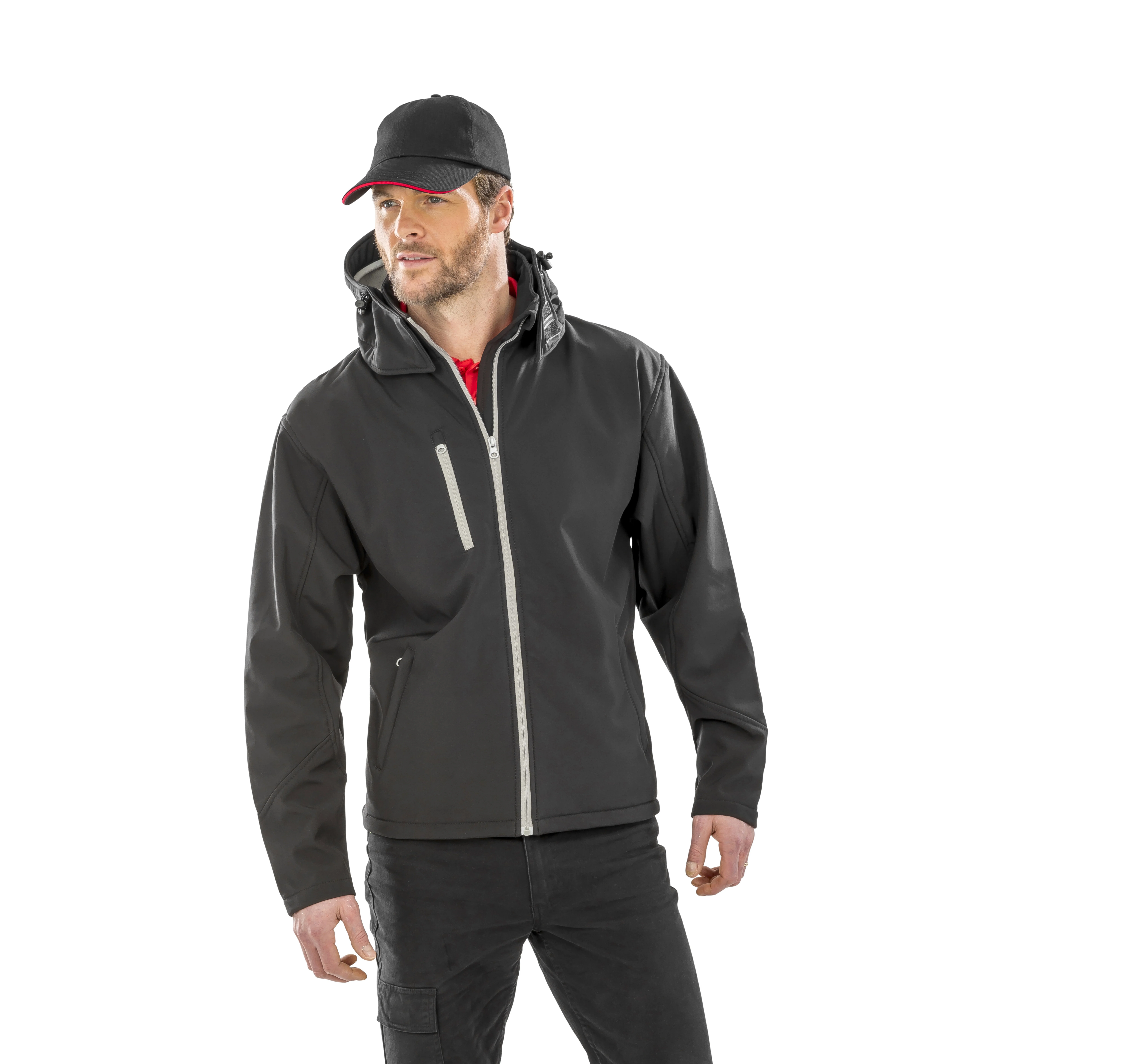 Result Core Tx Performance Hooded Soft Shell Jacket
