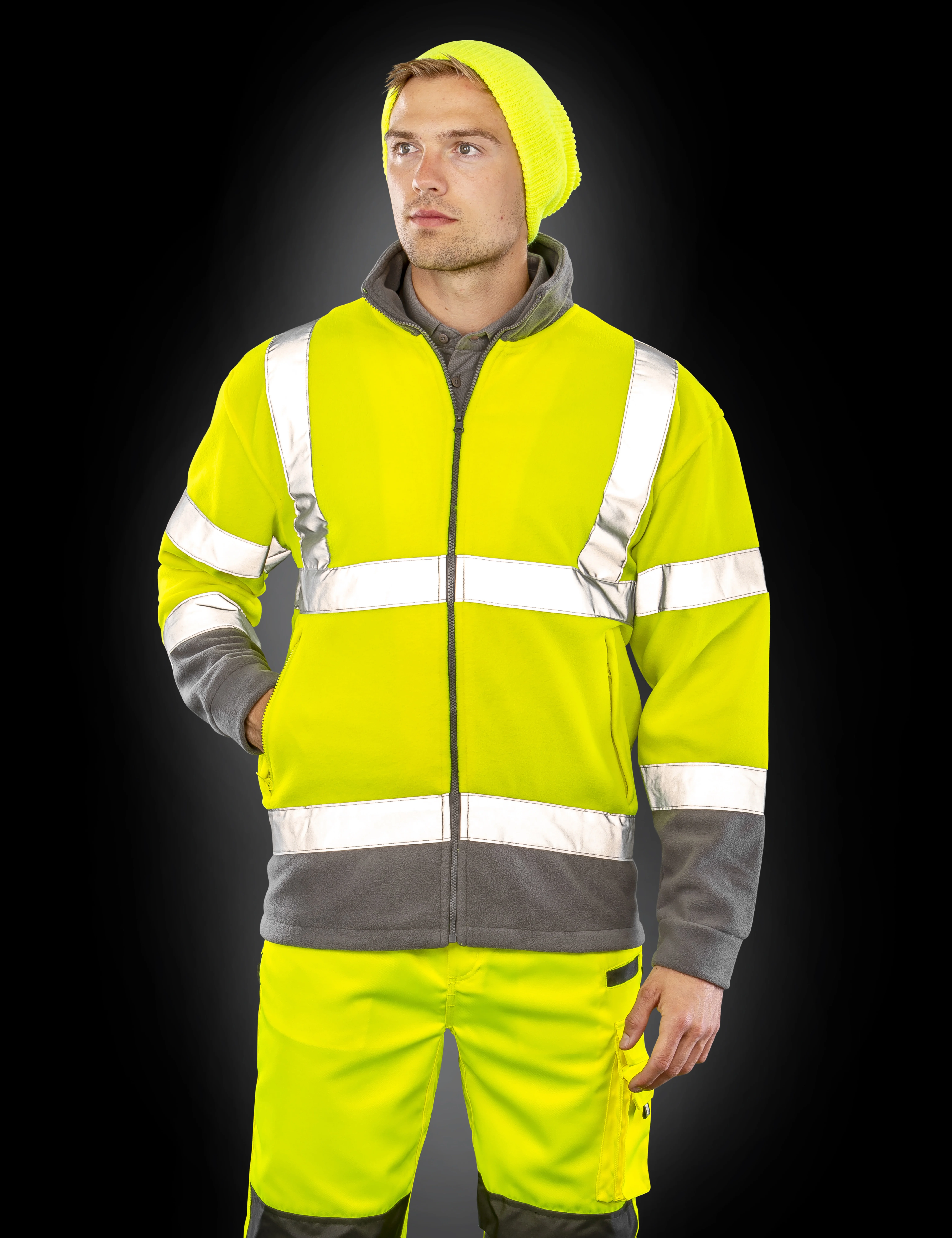 Safety microfleece
