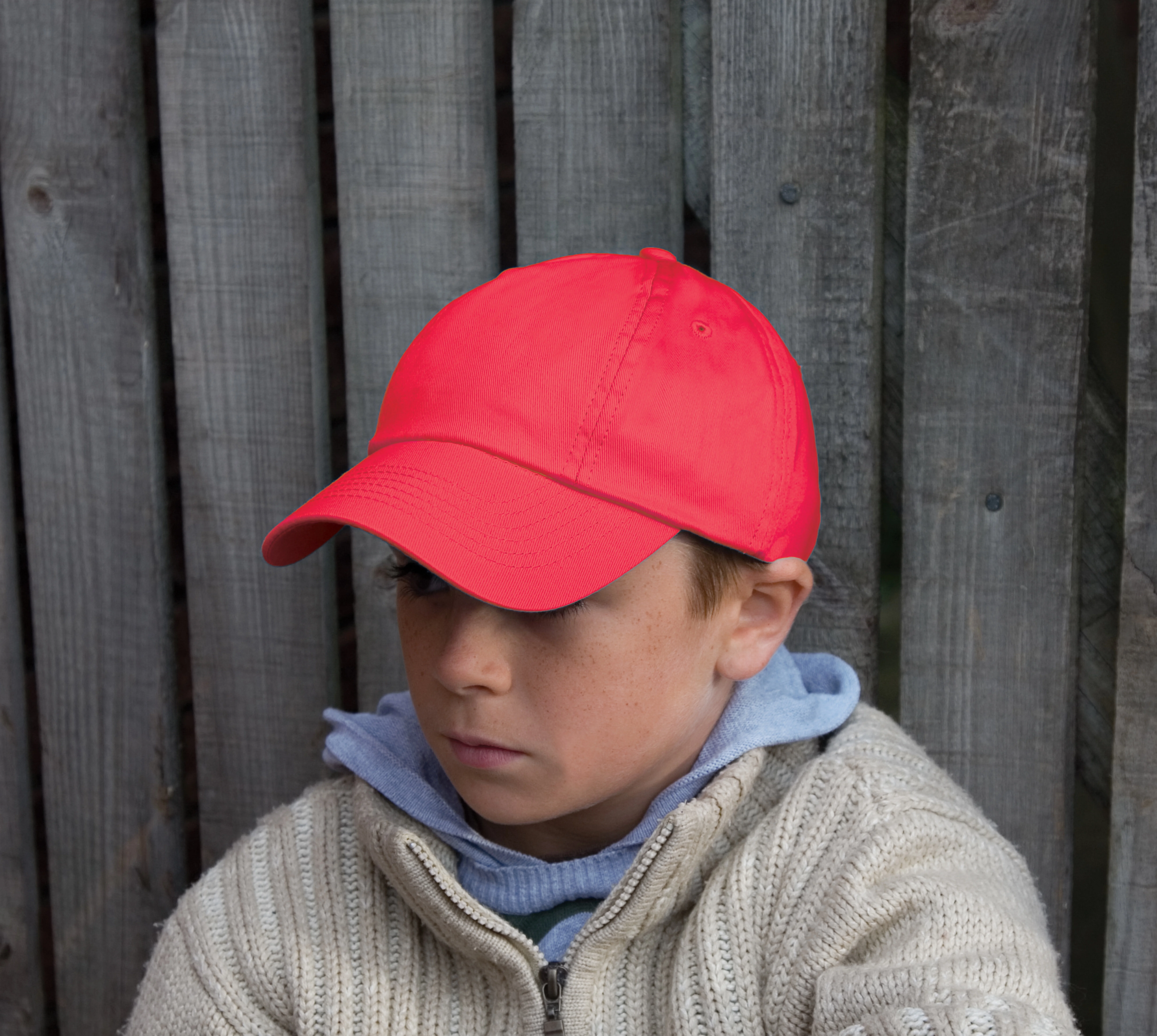 Junior low-profile cotton cap