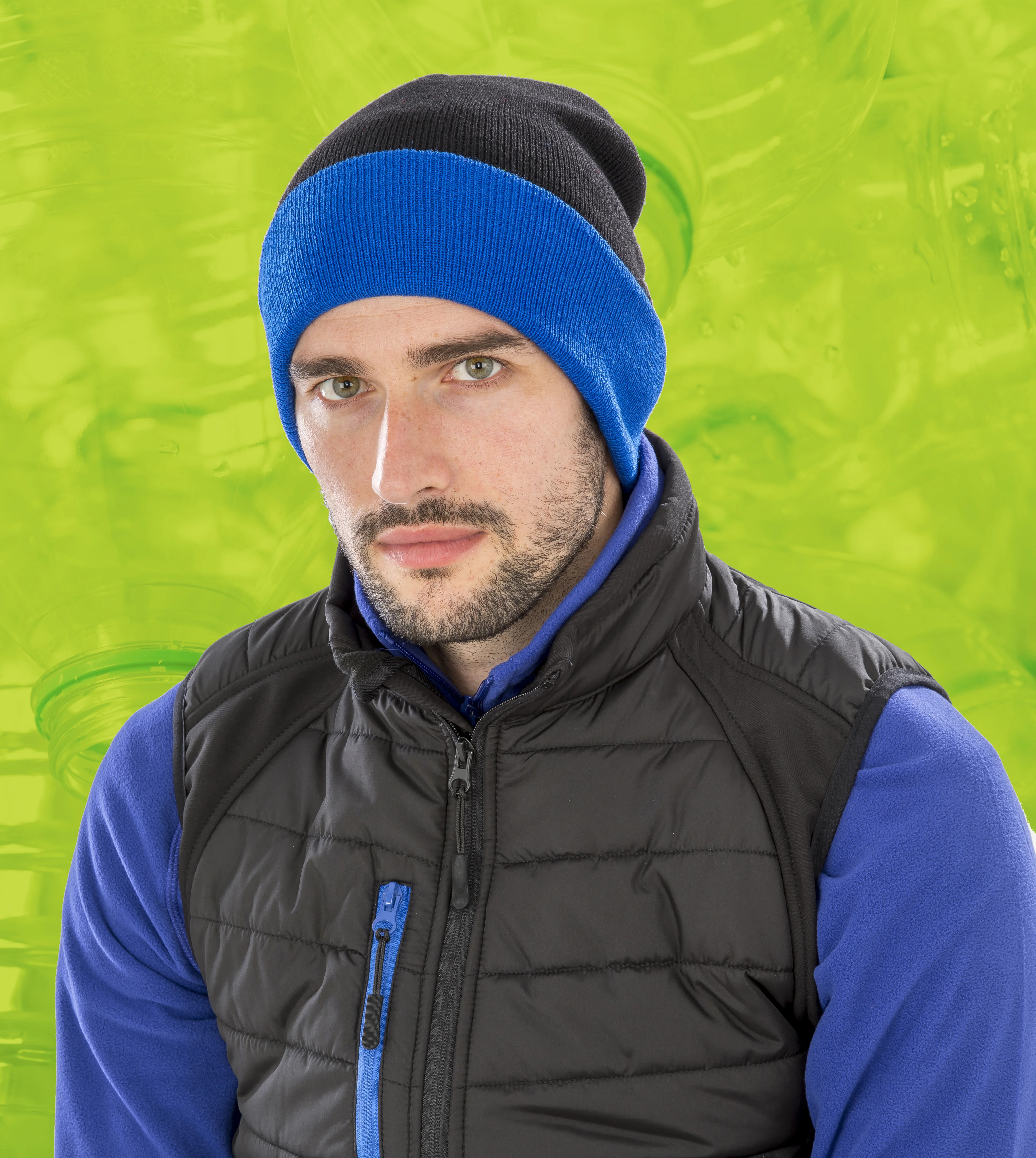 Recycled compass beanie