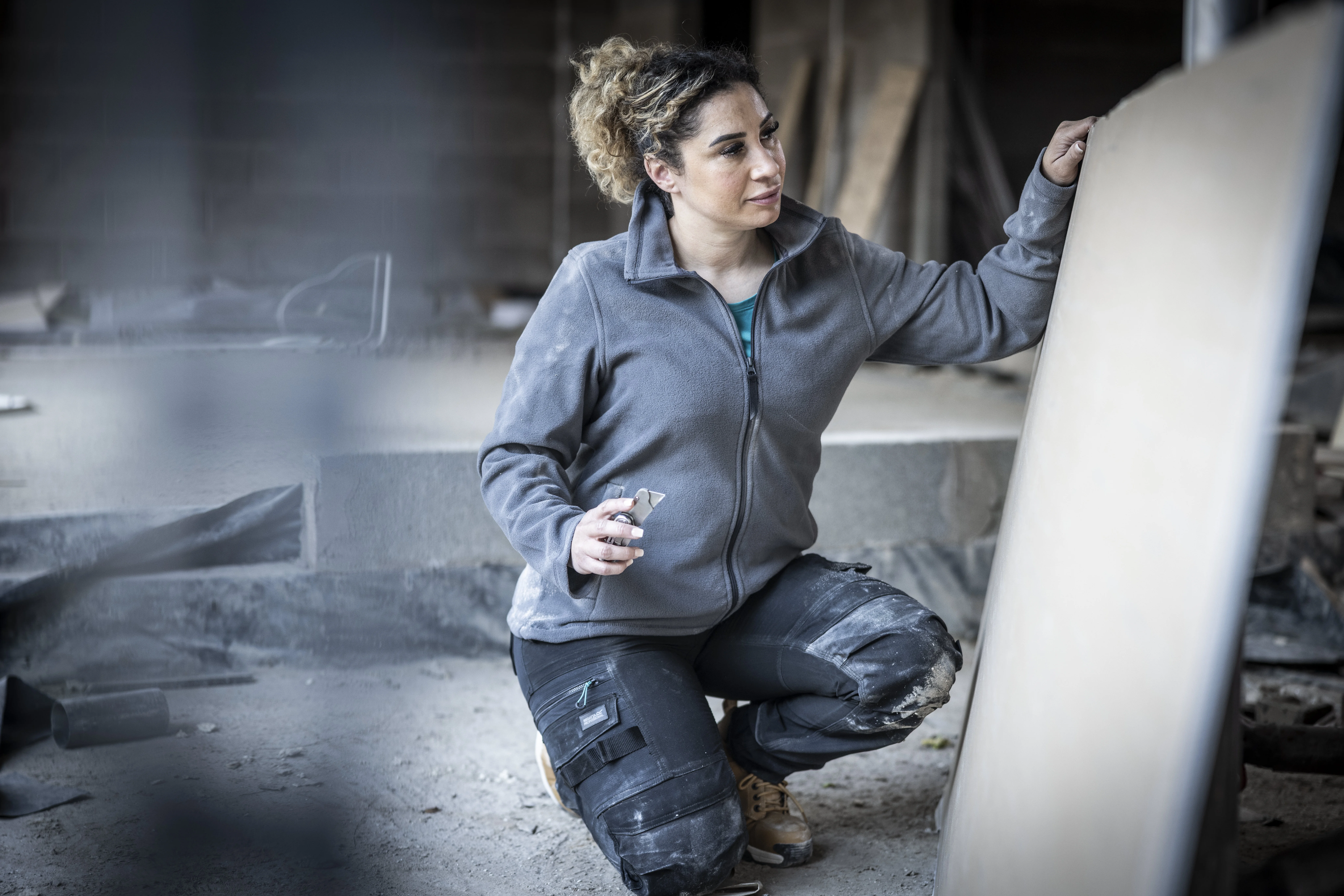 Women's full-zip microfleece