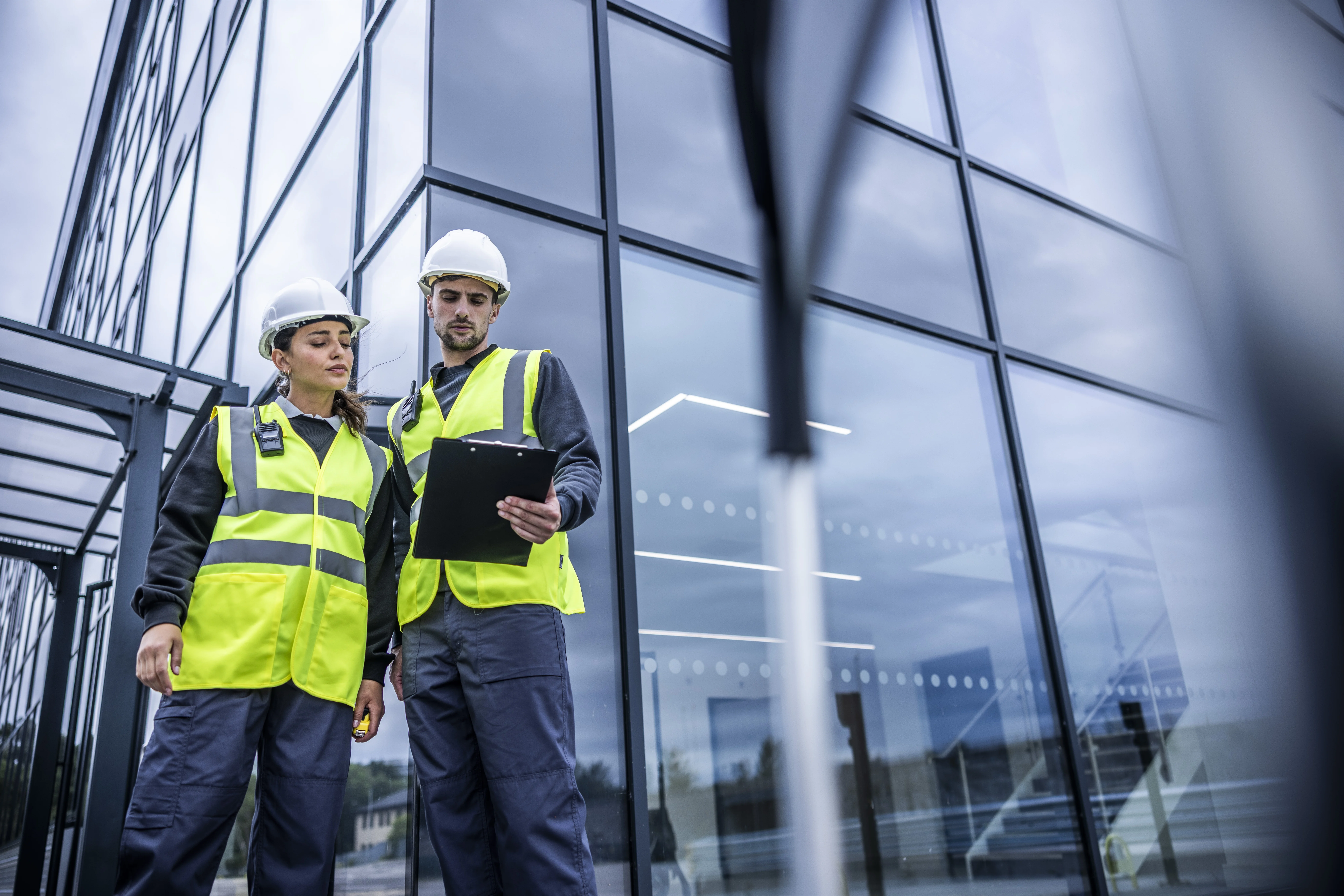 Pro hi-vis supervisor vest