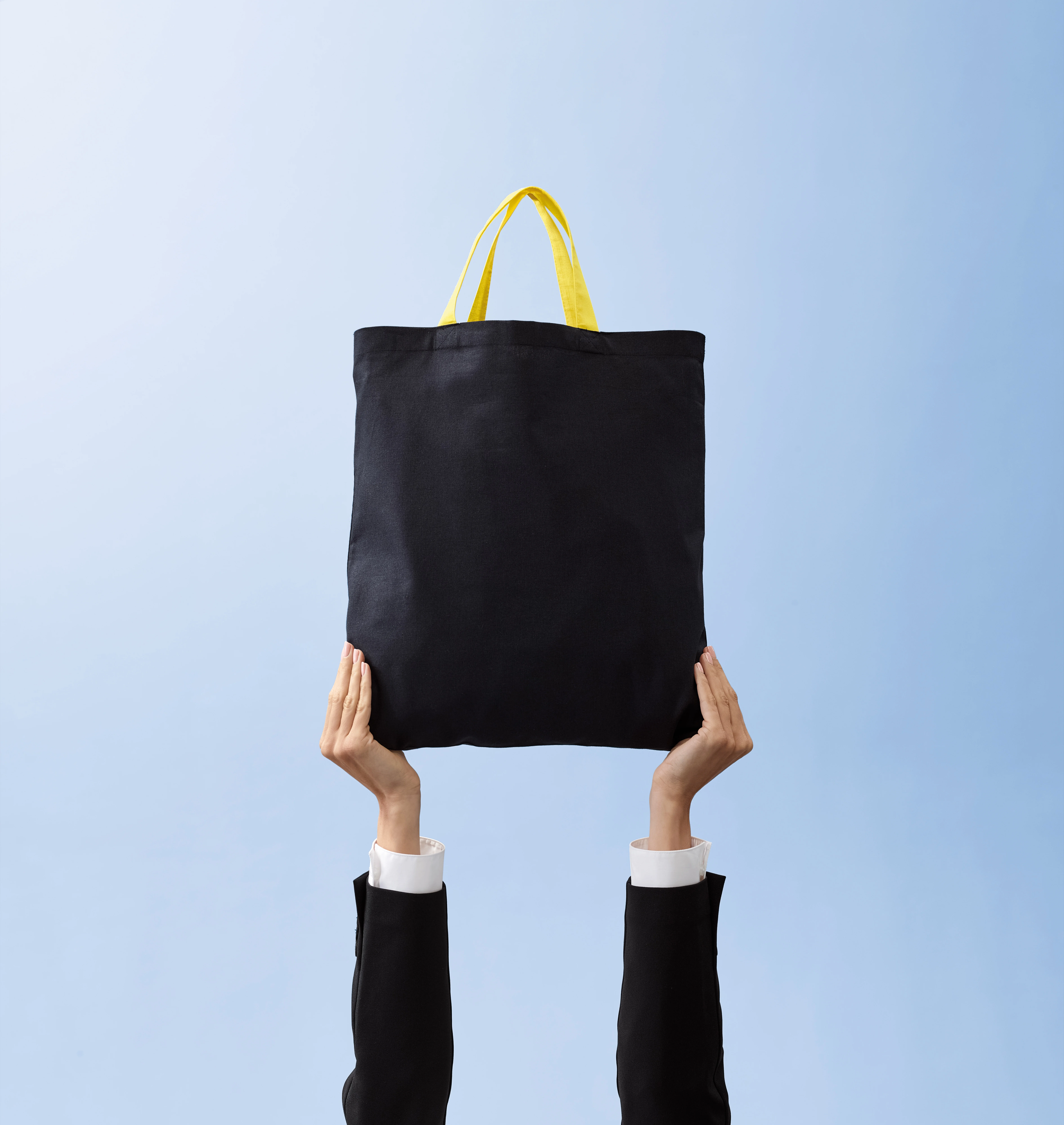Varsity cotton shopper short handle