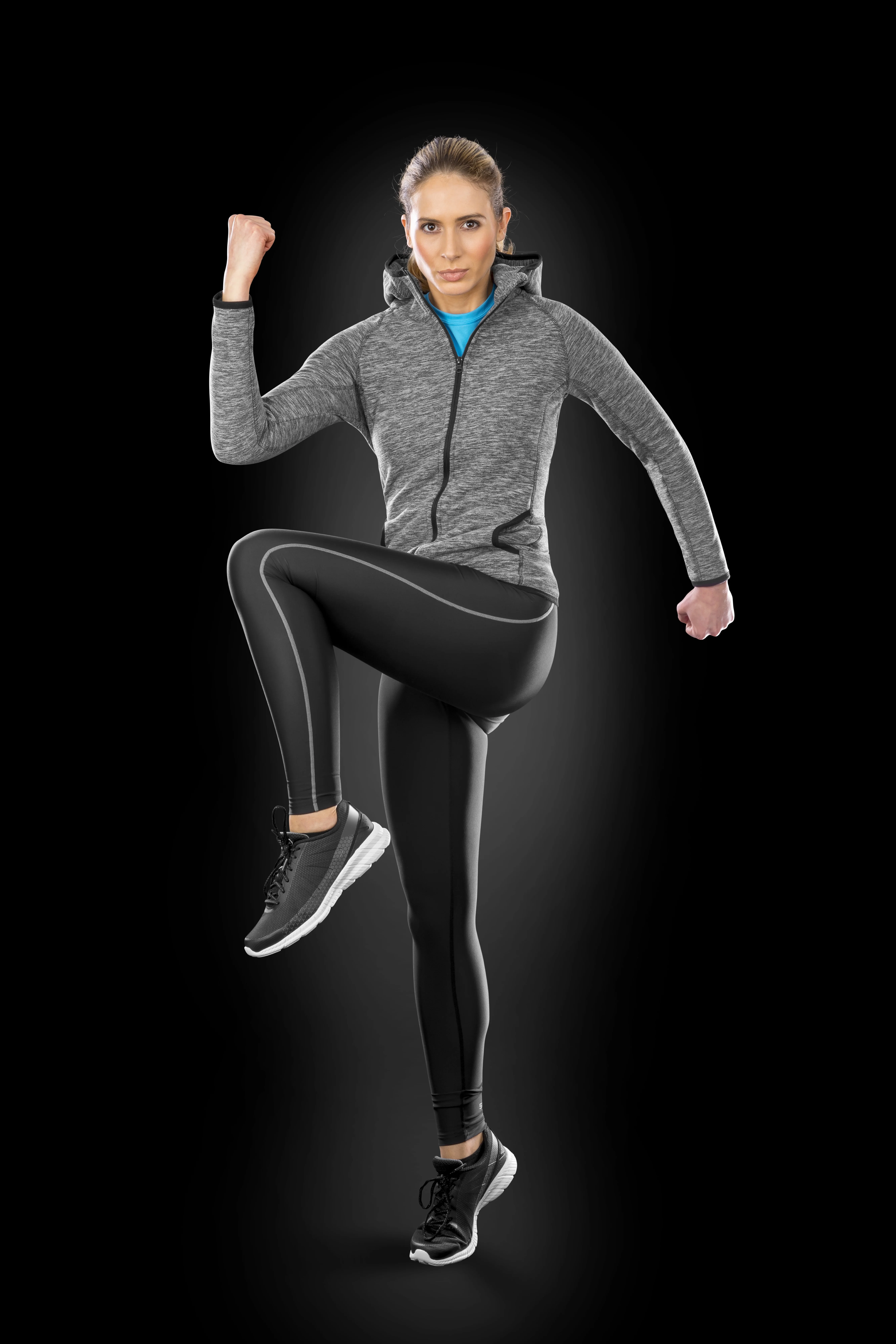 Women's microfleece hoodi