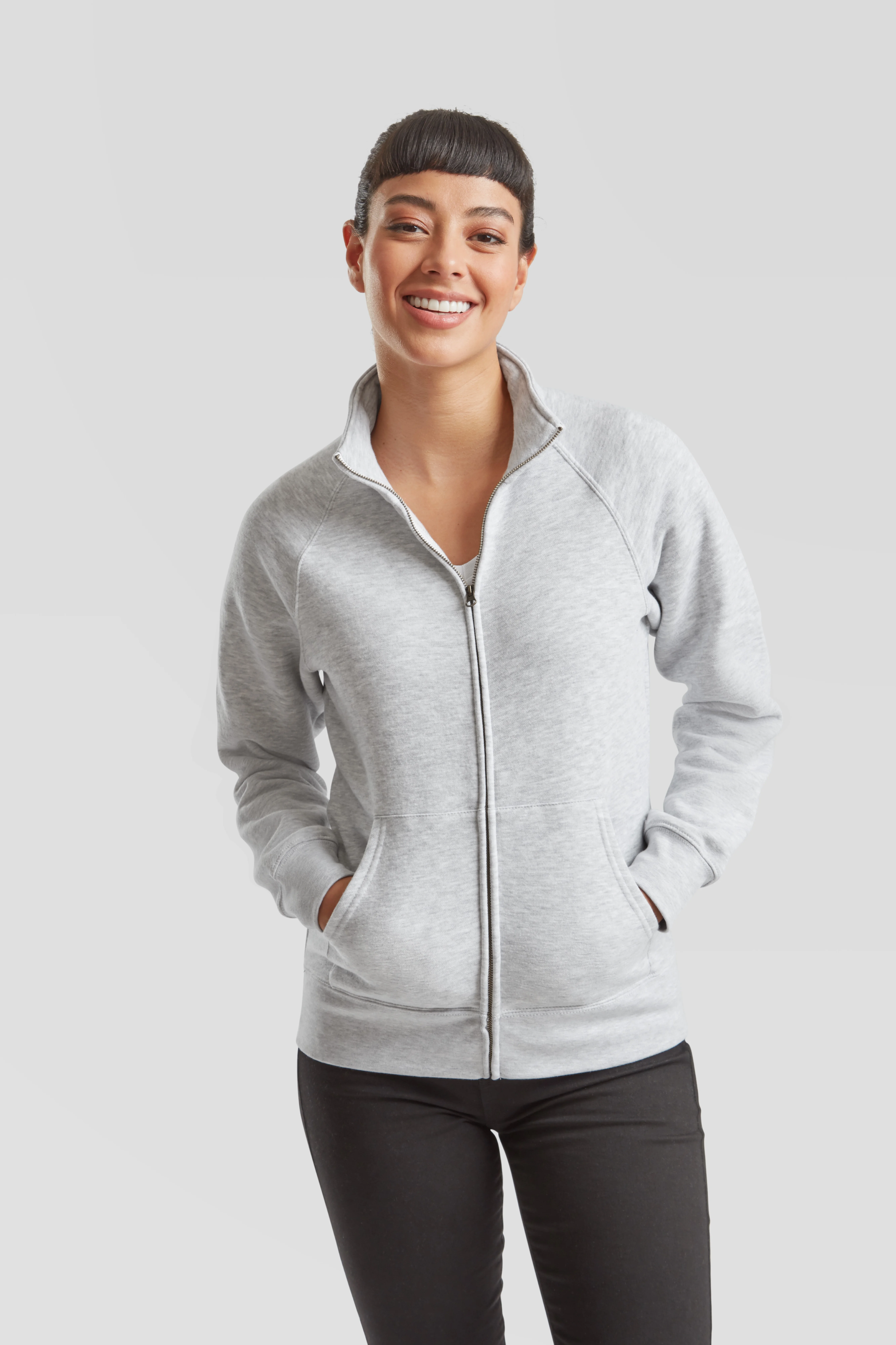 Women's premium 70/30 sweatshirt jacket