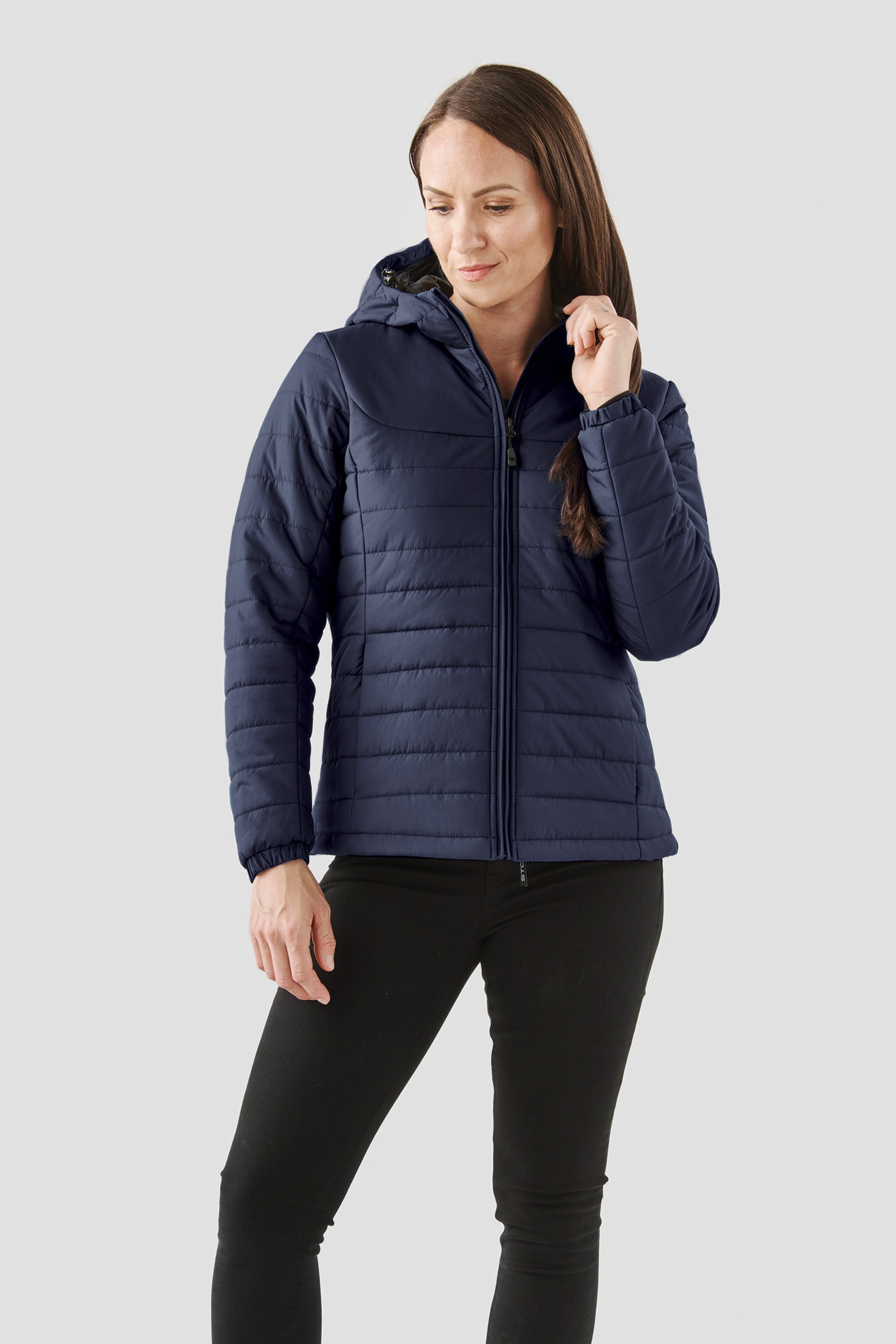 Women’s Nautilus quilted hooded jacket