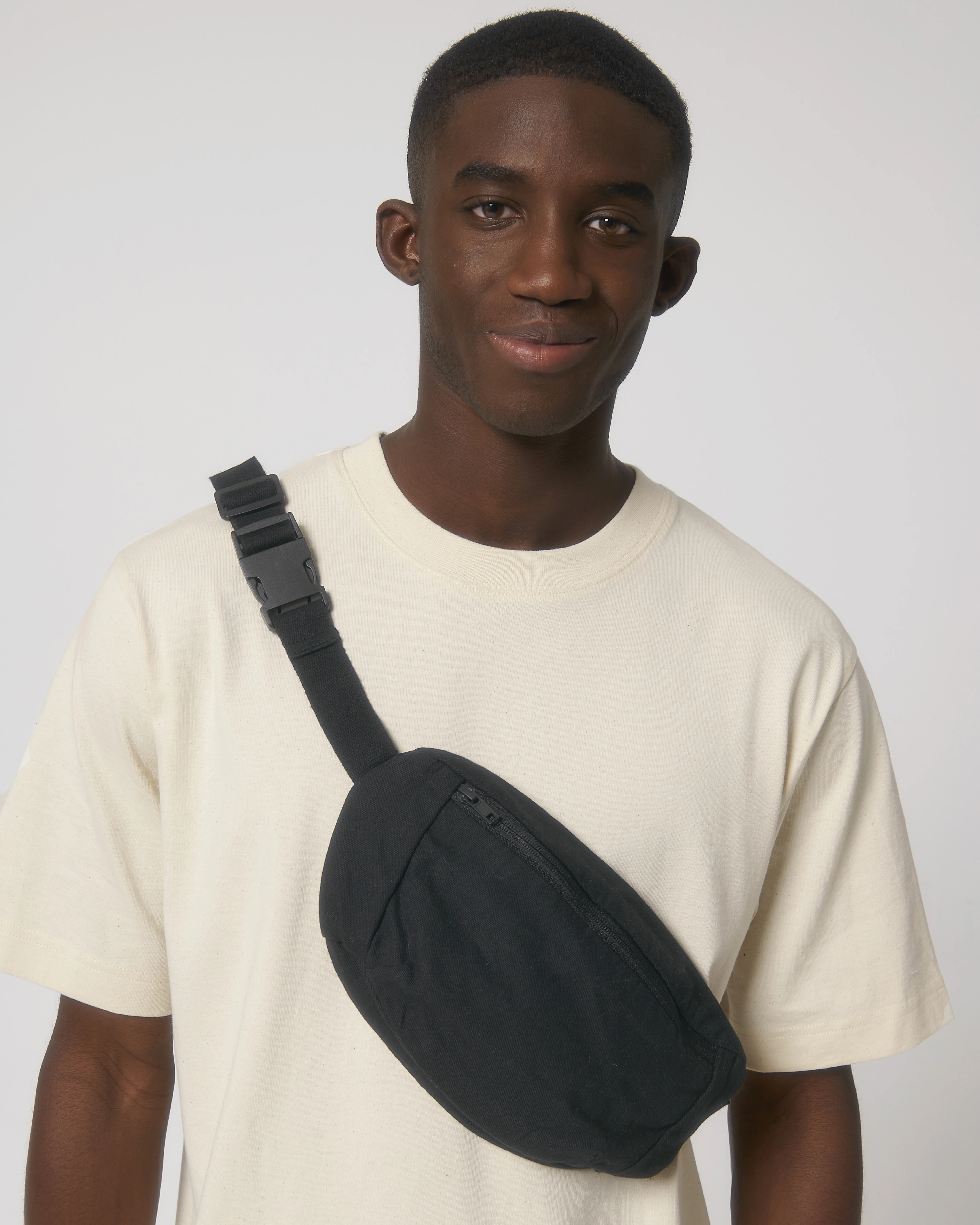 Hip bag with canvas fabric (STAU891)