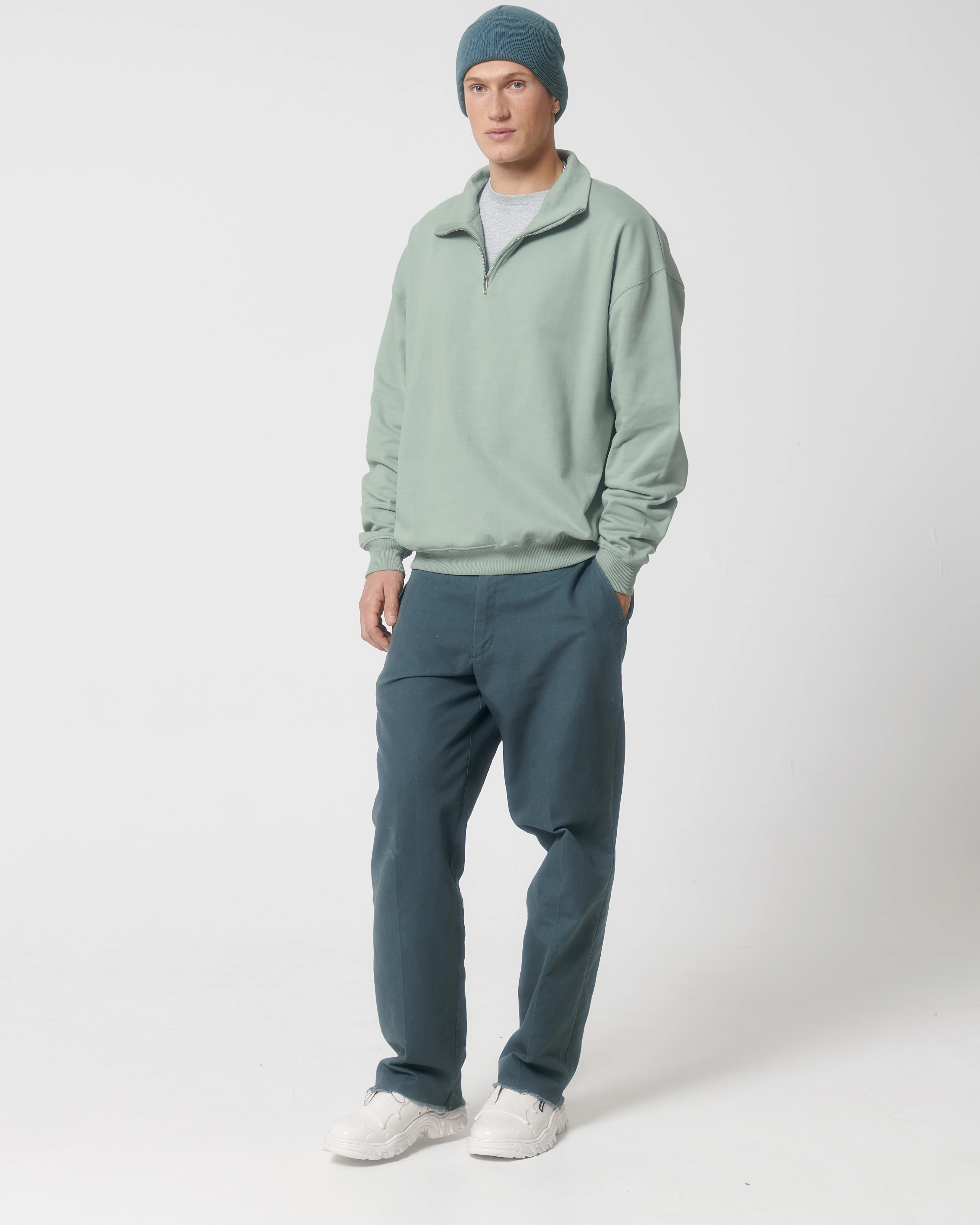 Unisex Miller dry 1/4 zip sweatshirt (STSU795)