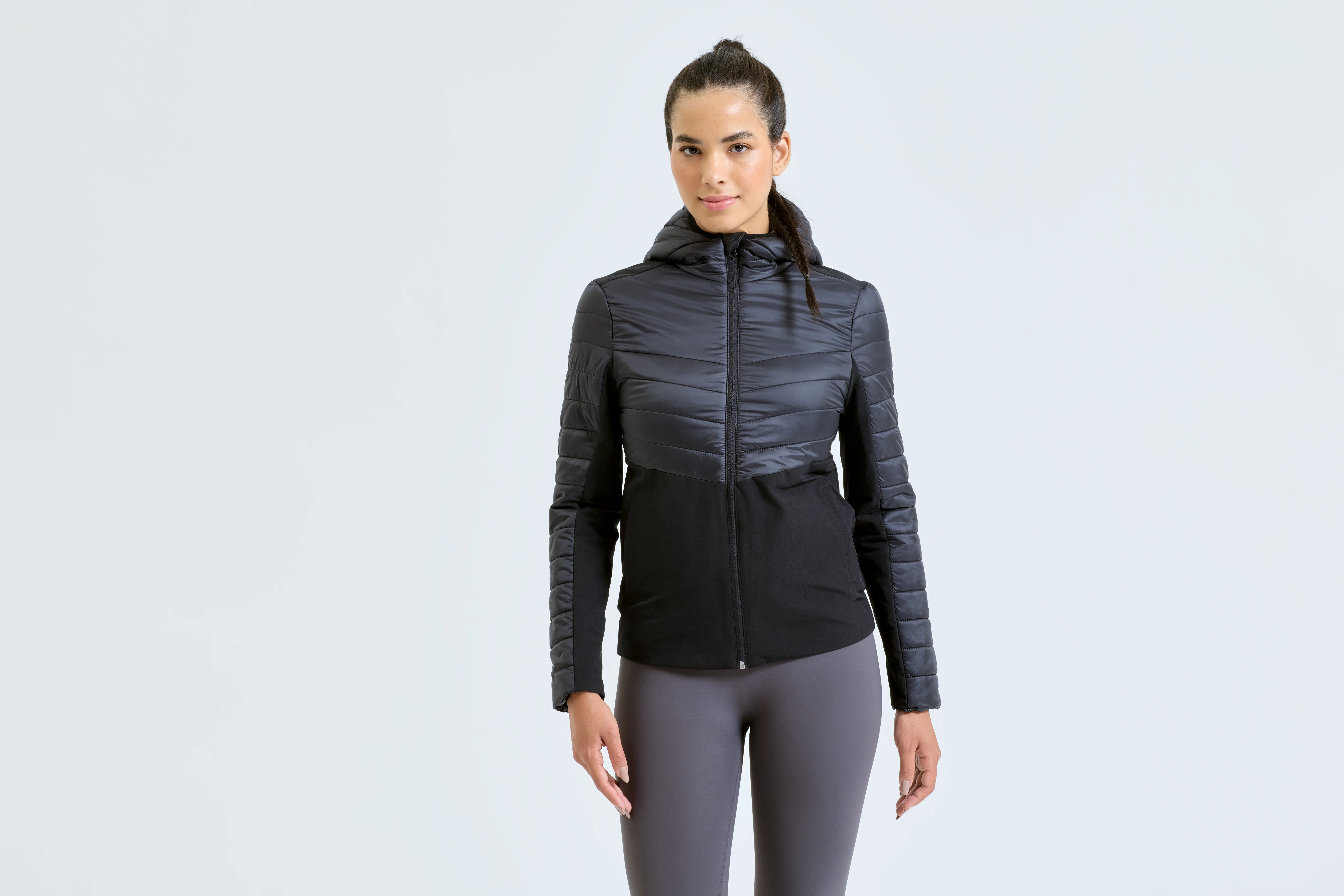 Women's TriDri® insulated hybrid jacket
