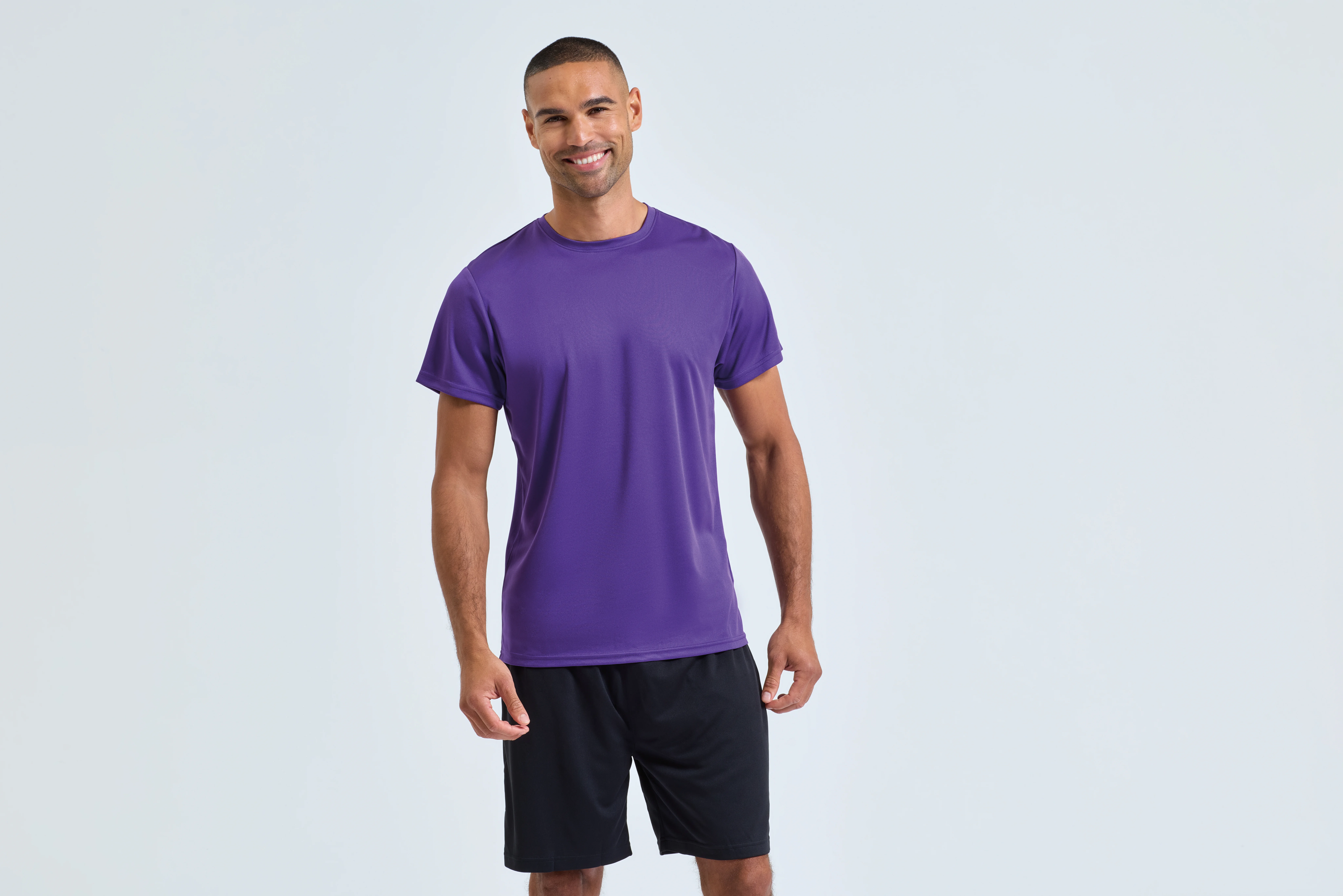 Tridri® ion-charge recycled textured tee