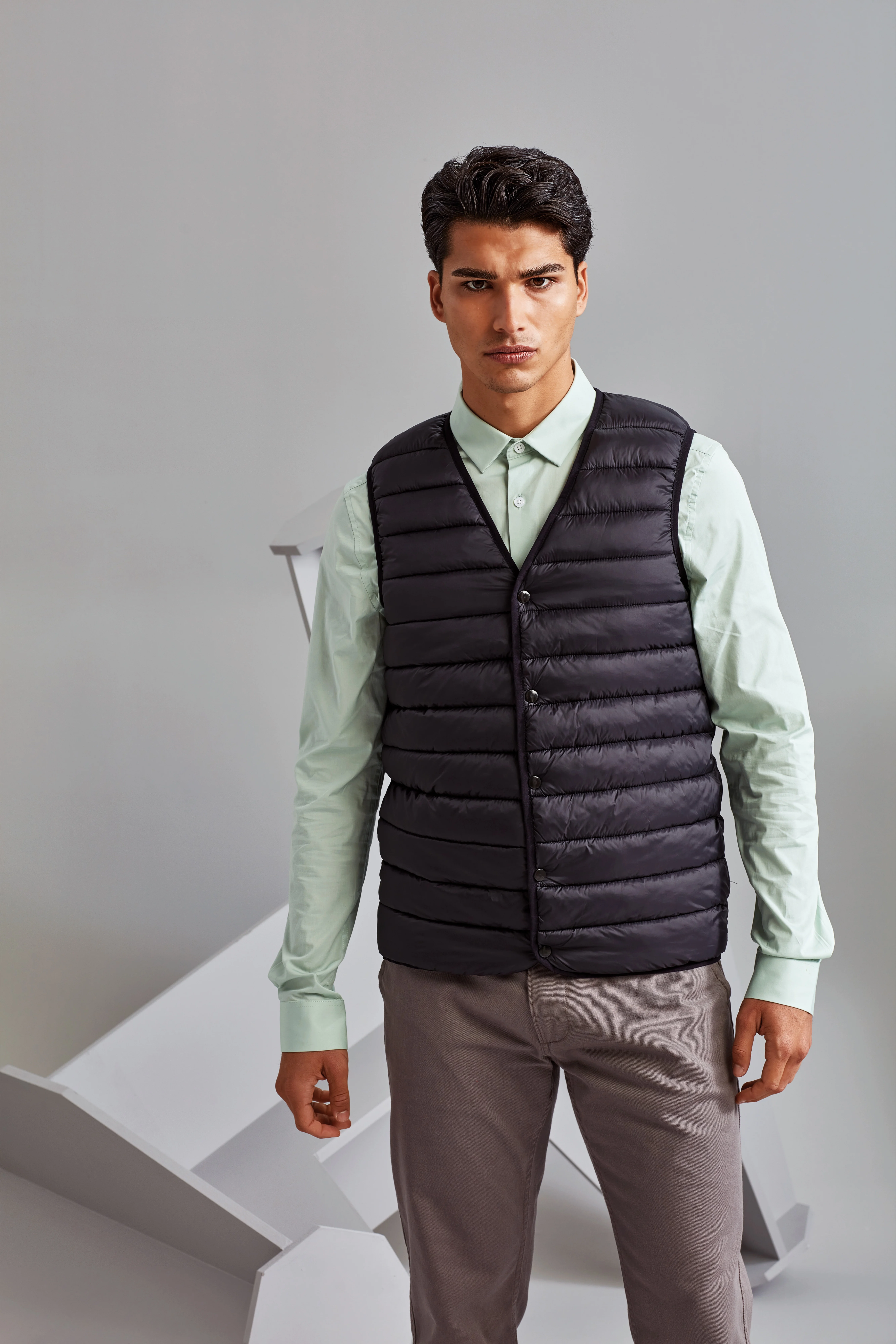 Padded gilet vest