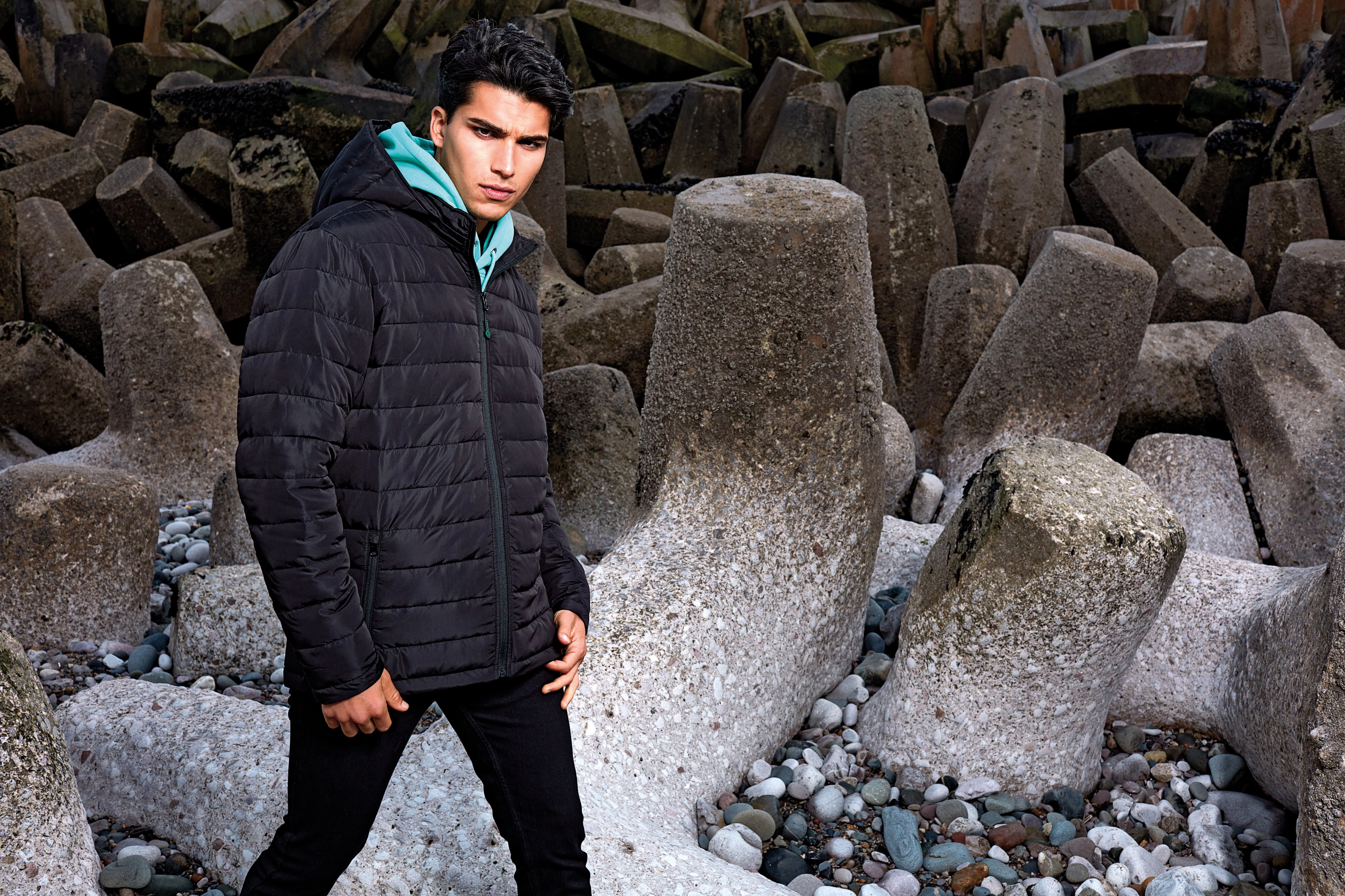 Delmont recycled padded jacket
