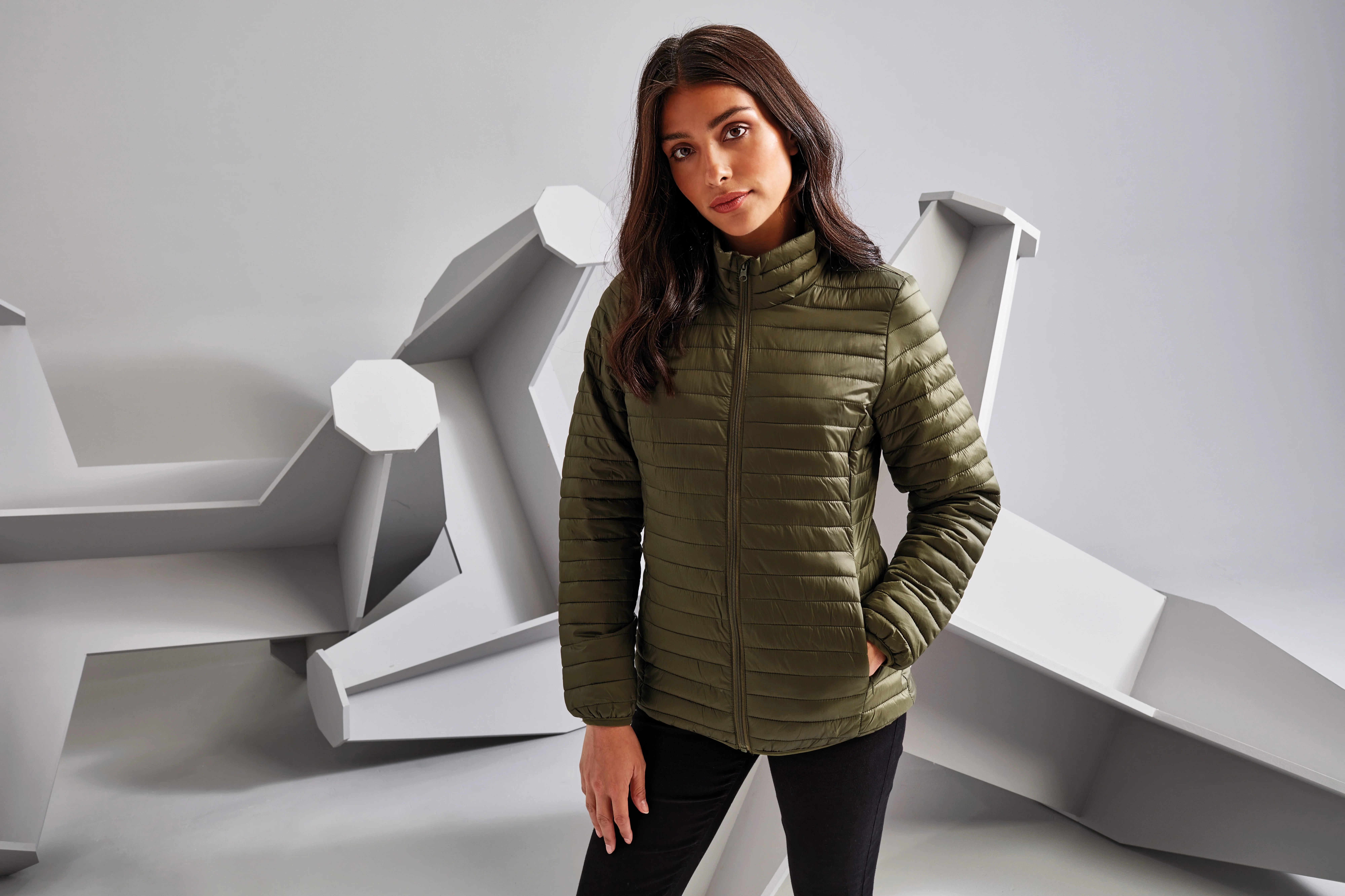 Women's tribe fineline padded jacket