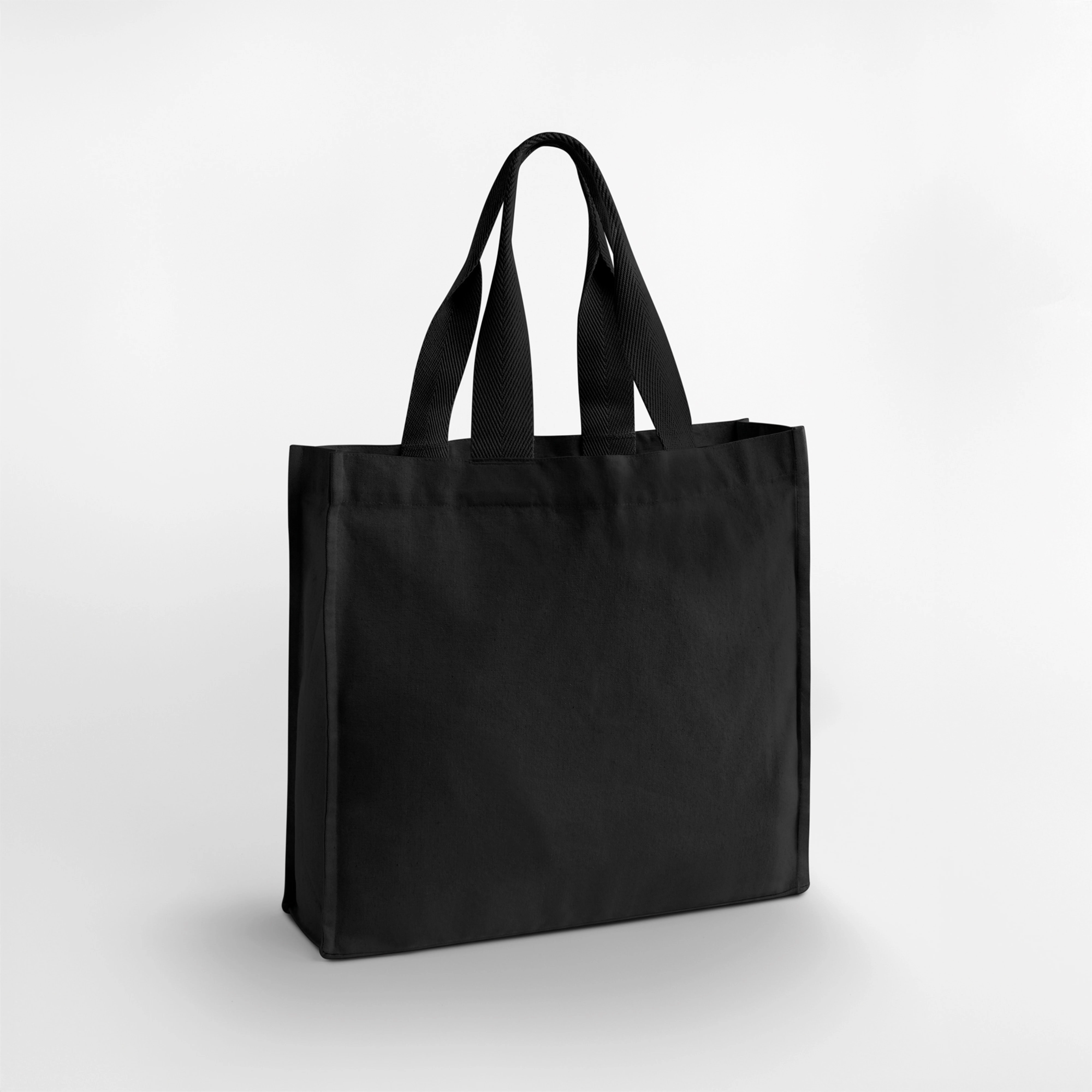 Chevron handle shopper