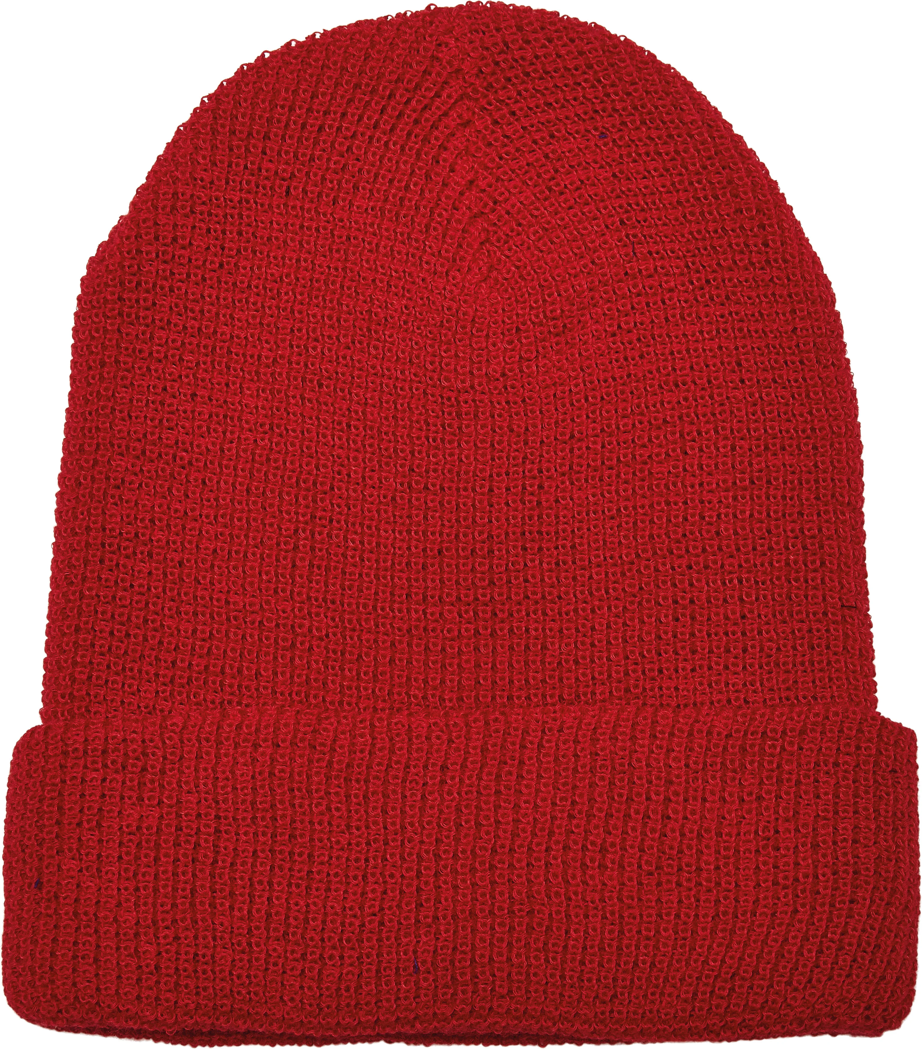 Recycled yarn waffle knit beanie (1505RY)