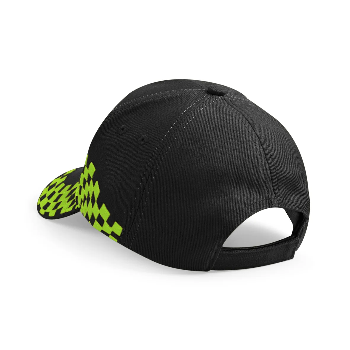 B159 Black / Lime Green