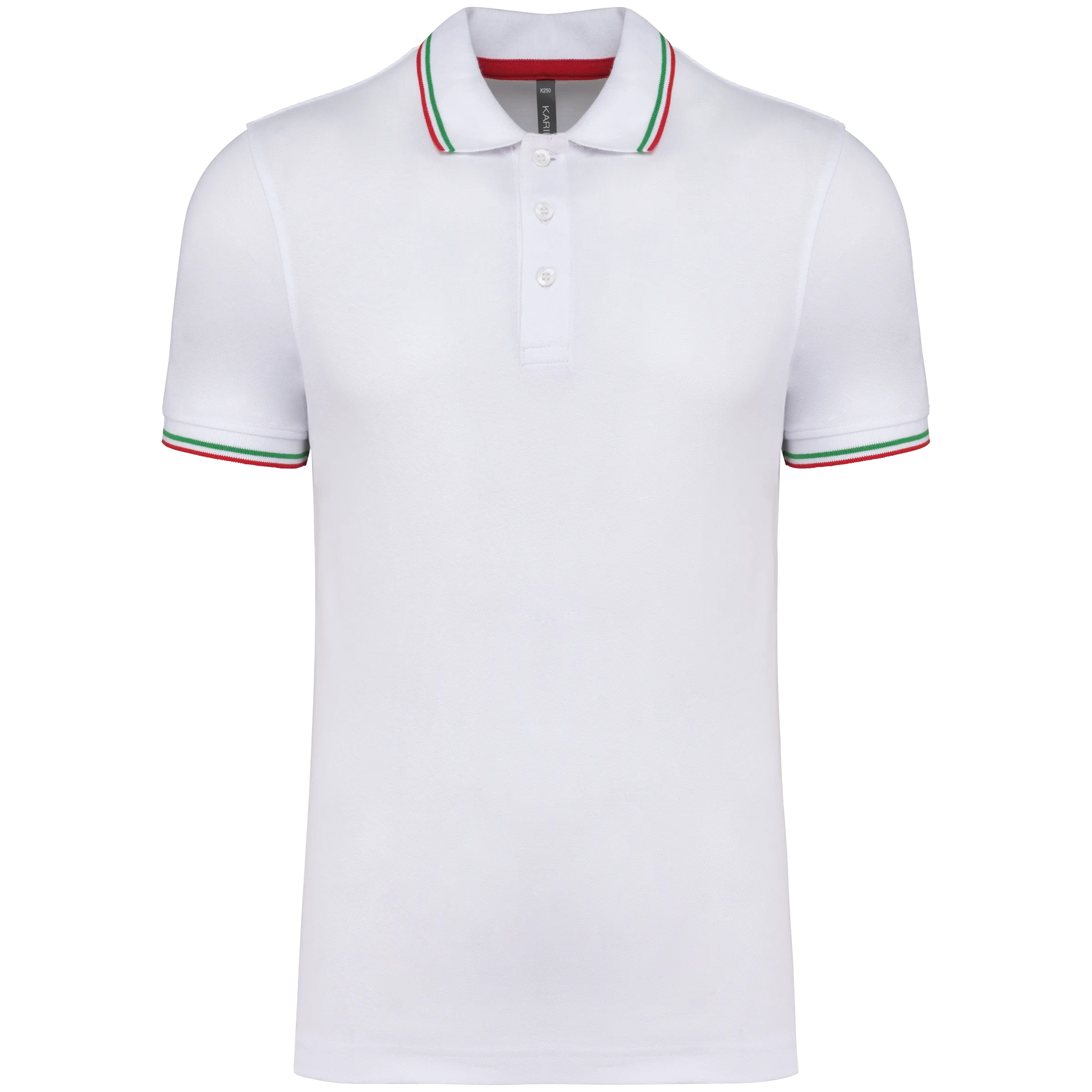 K250 WHITE-RED-GREEN