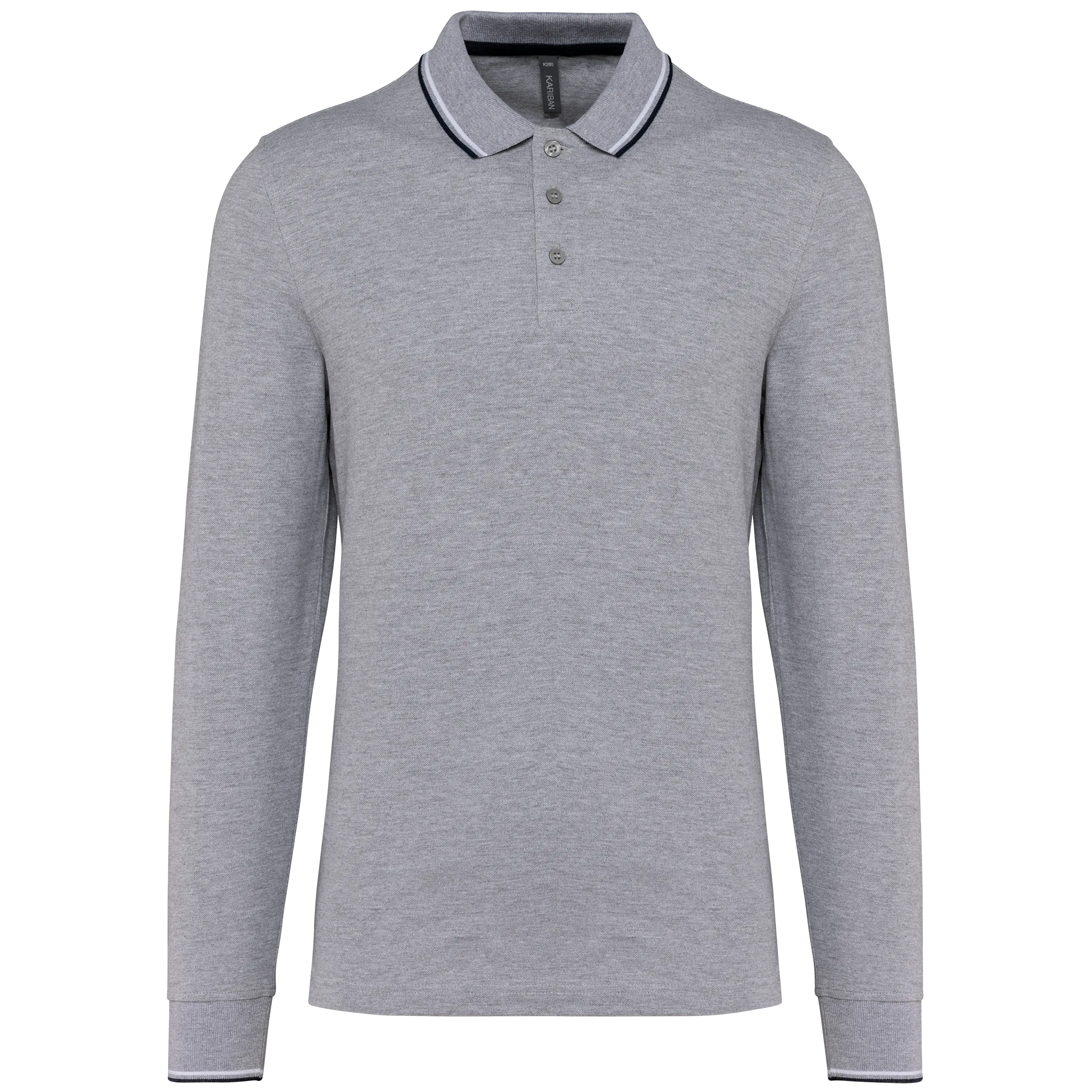 K280 OXFORDGREY-NAVY-WHITE