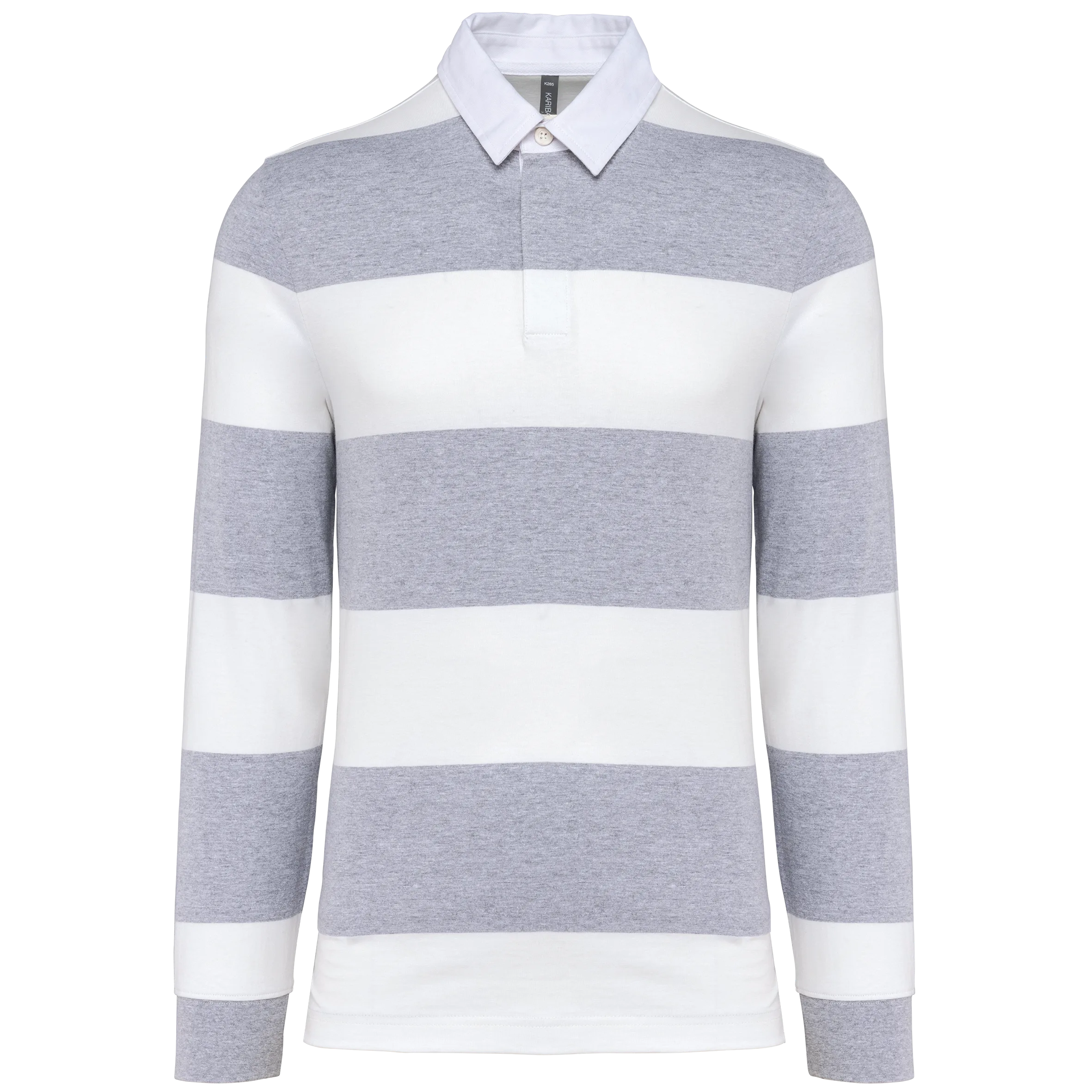 K285 OXFORDGREY-WHITESTRIPES