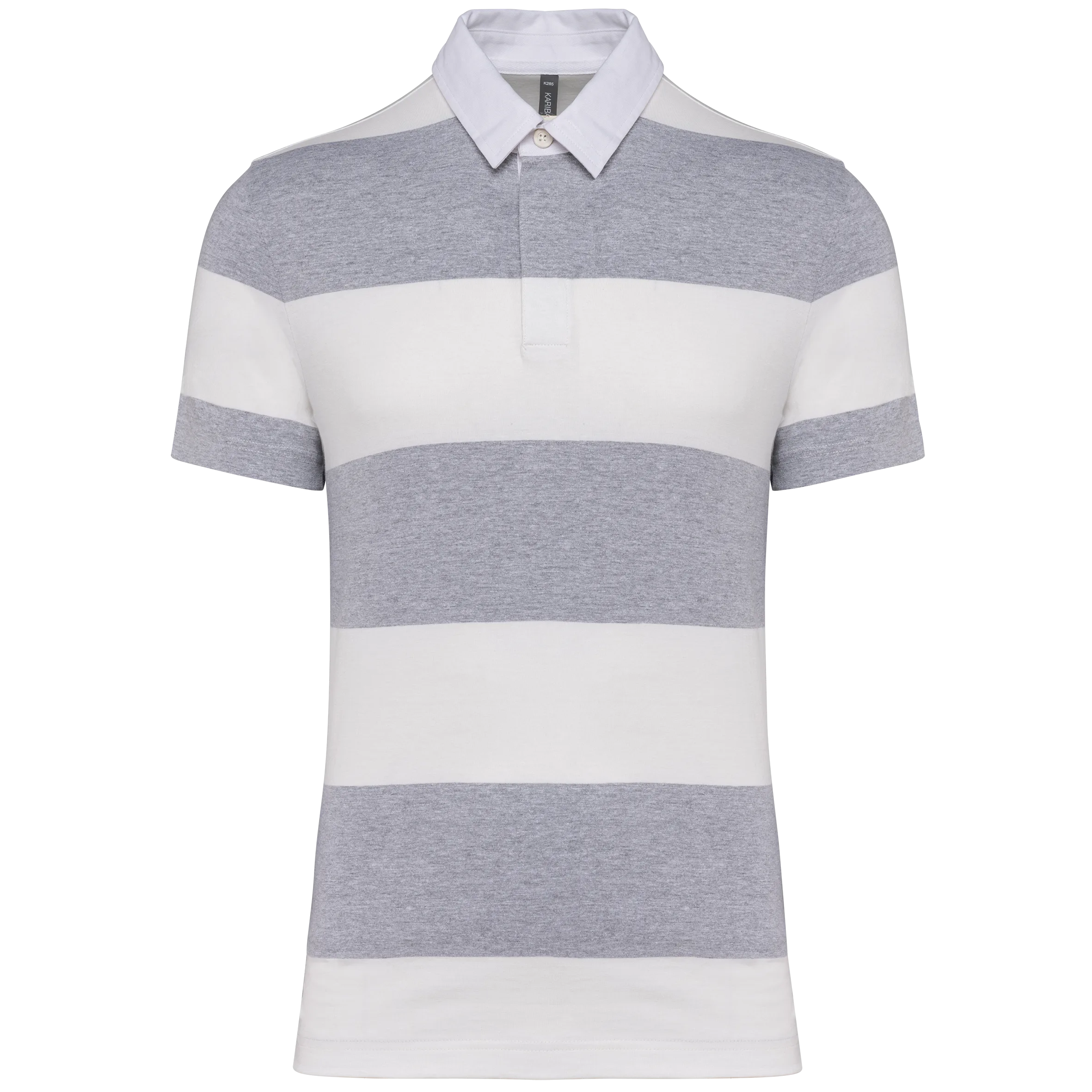K286 OXFORDGREY-WHITESTRIPES