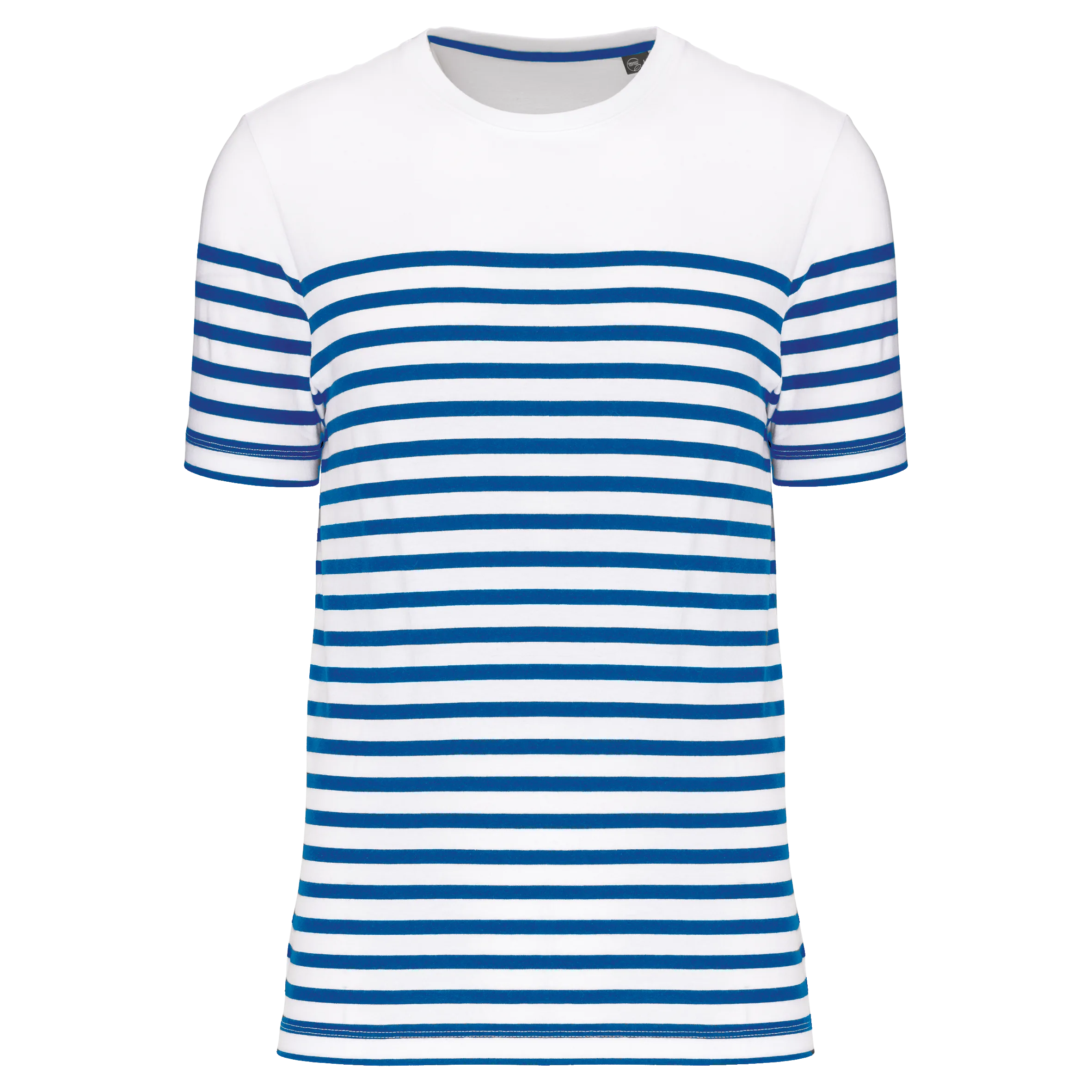 K3033 WHITE-ROYALBLUESTRIPE
