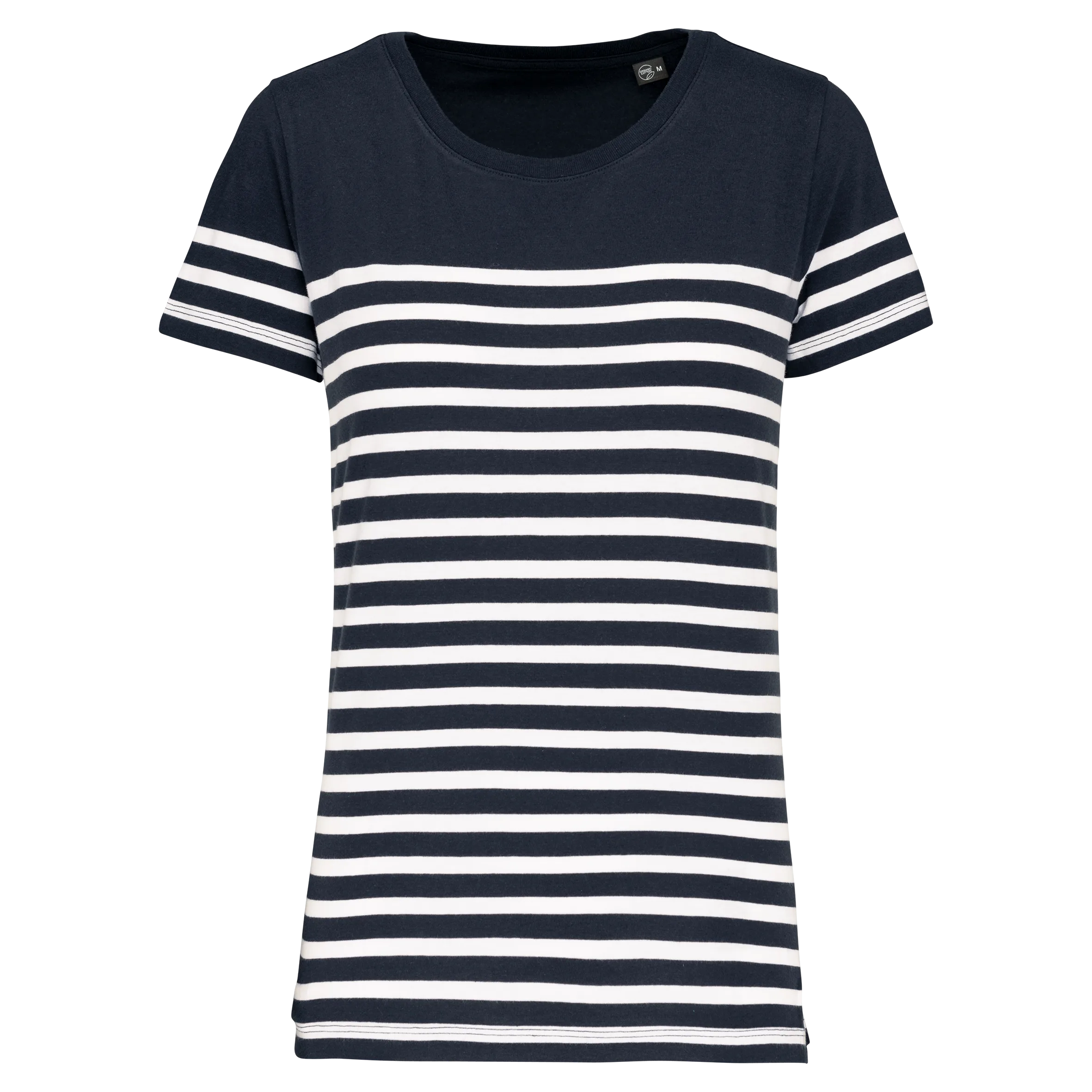 K3034 NAVY-WHITESTRIPES