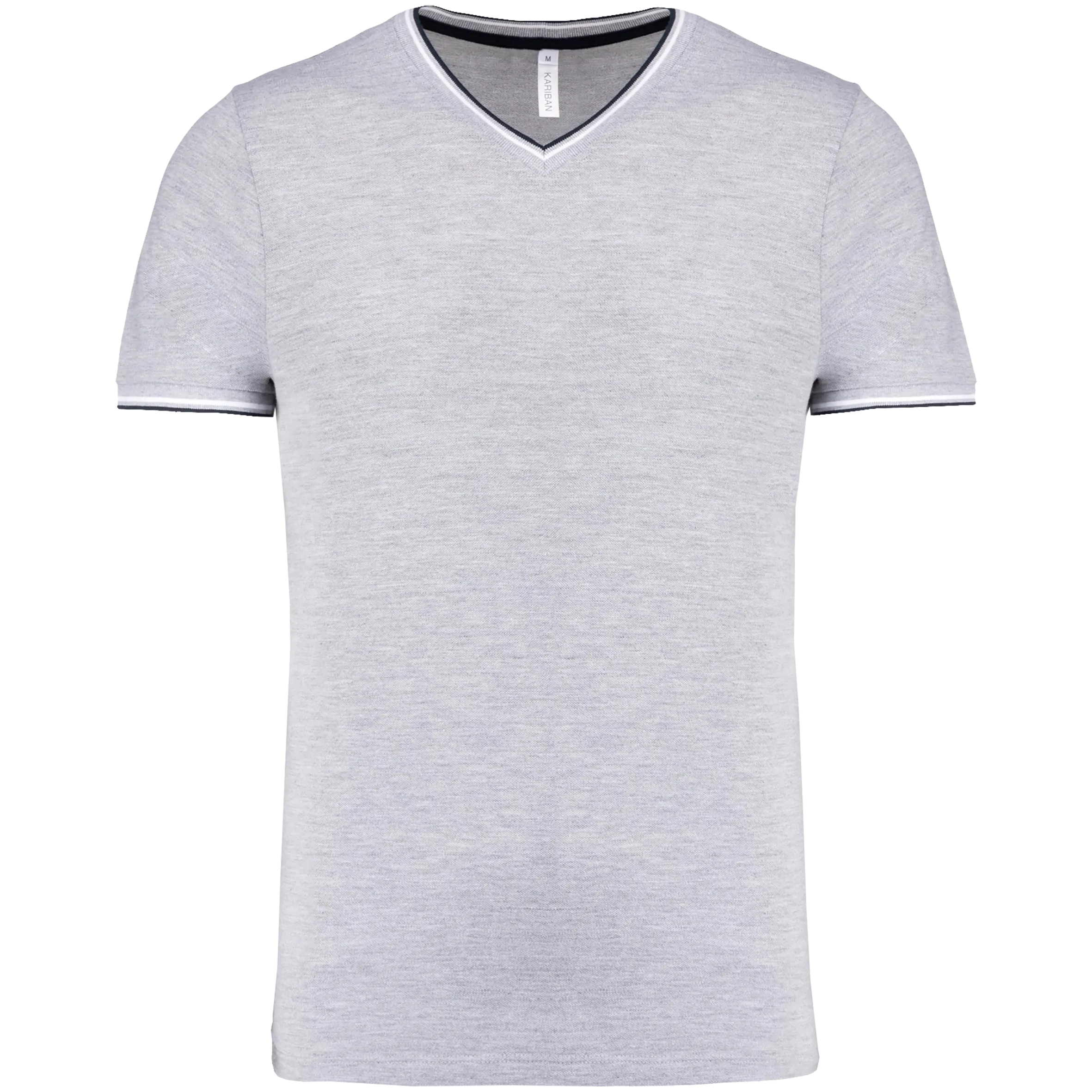 K374 OXFORDGREY-NAVY-WHITE