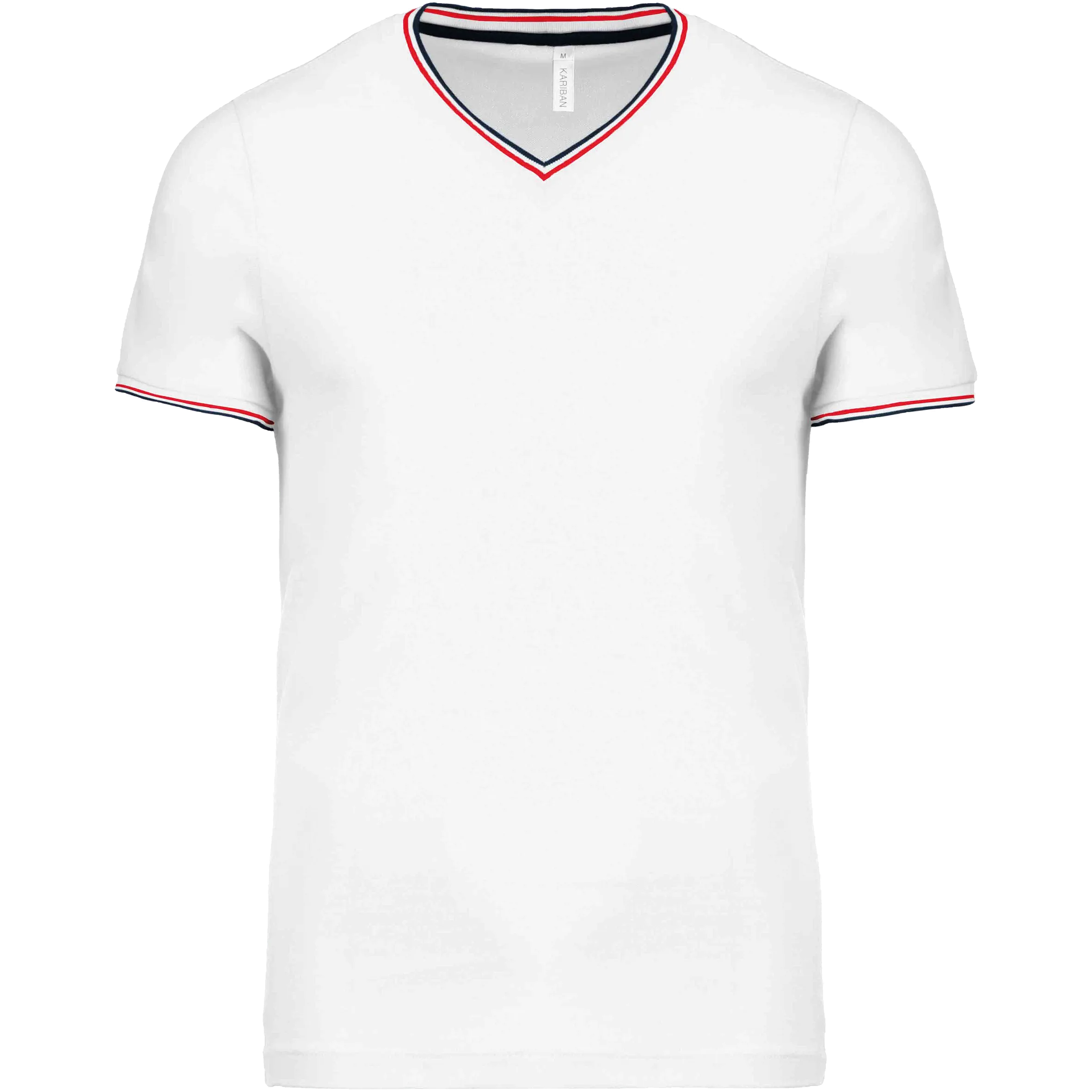 K374 WHITE-NAVY-RED