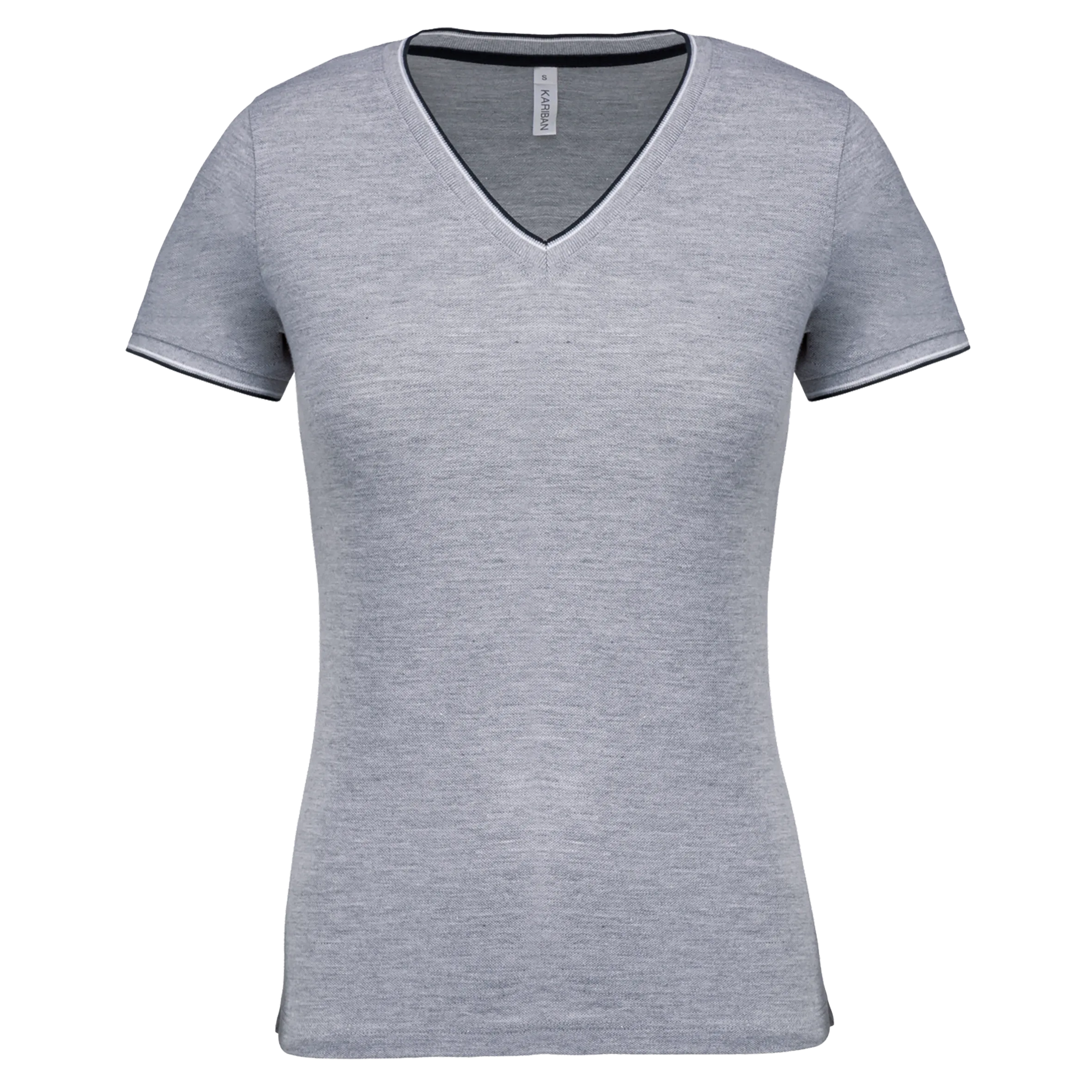 K394 OXFORDGREY-NAVY-WHITE